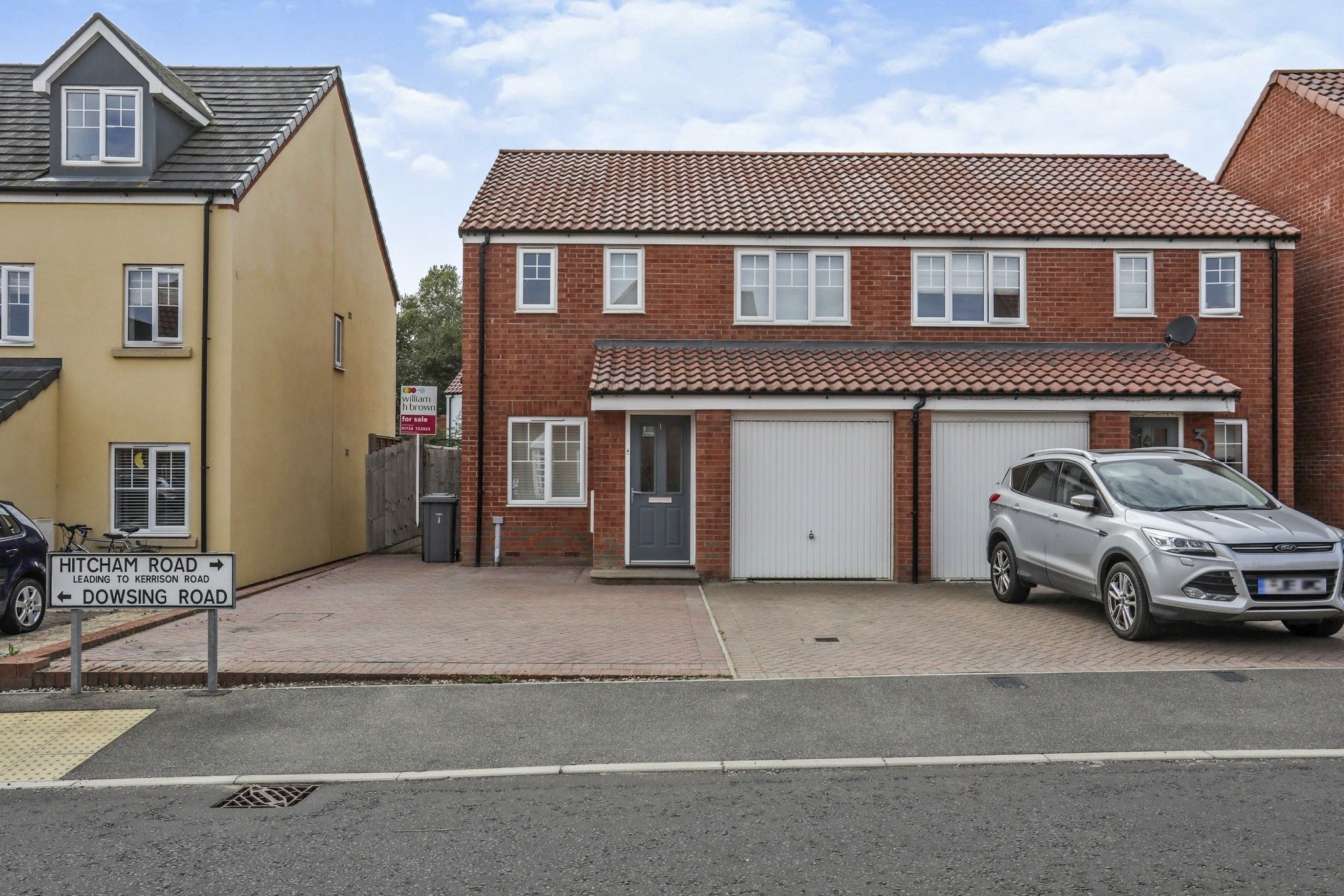 3 bed semidetached house for sale in Hitcham Road, Framlingham