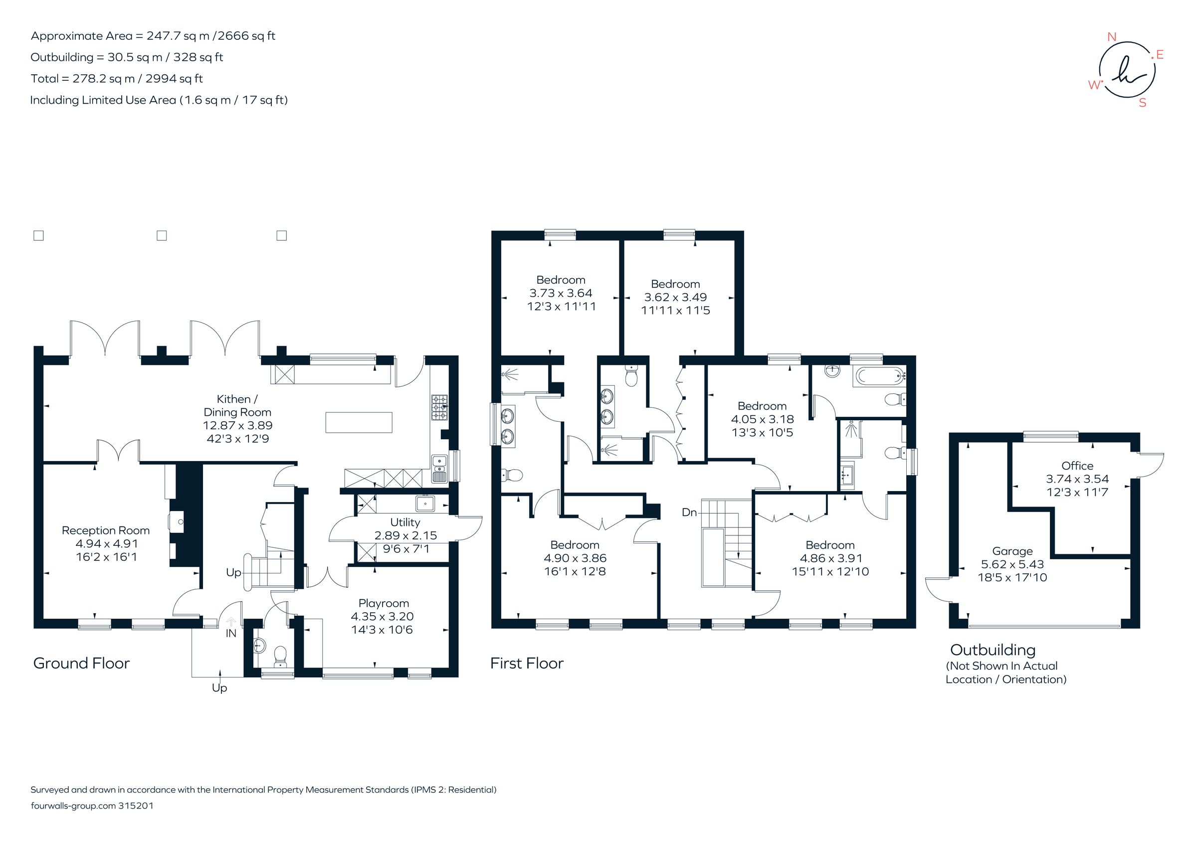 5 bed detached house for sale in Horton Road, Datchet, Berkshire SL3