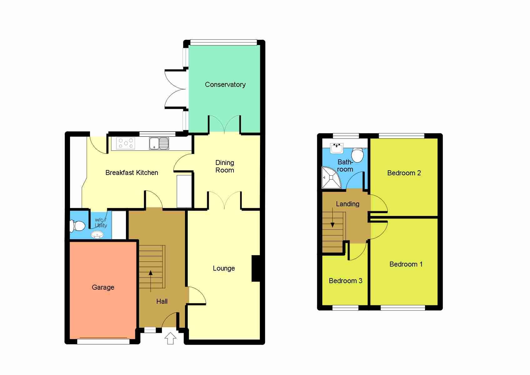 3 bed detached house for sale in Carman Close, Watnall NG16 Zoopla