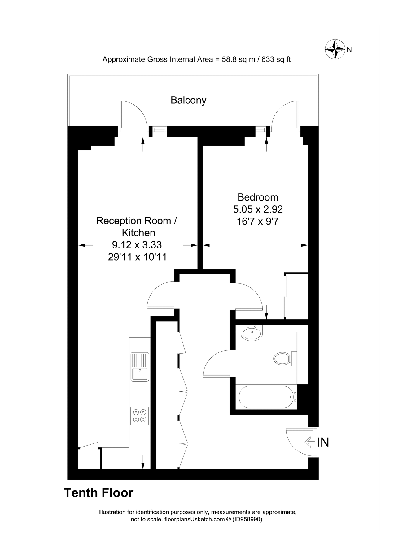 1 bed flat to rent in Love Lane, Woolwich, London SE18 Zoopla