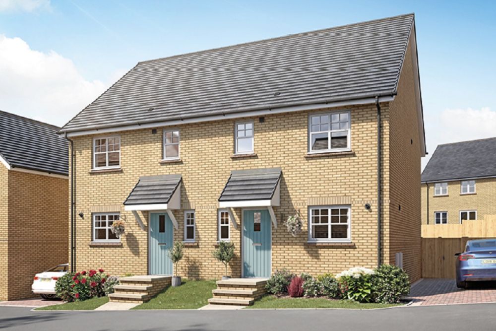 New home, 3 bed property for sale in "The Hatfield" at Woodside Park, Catteshall Lane, Godalming