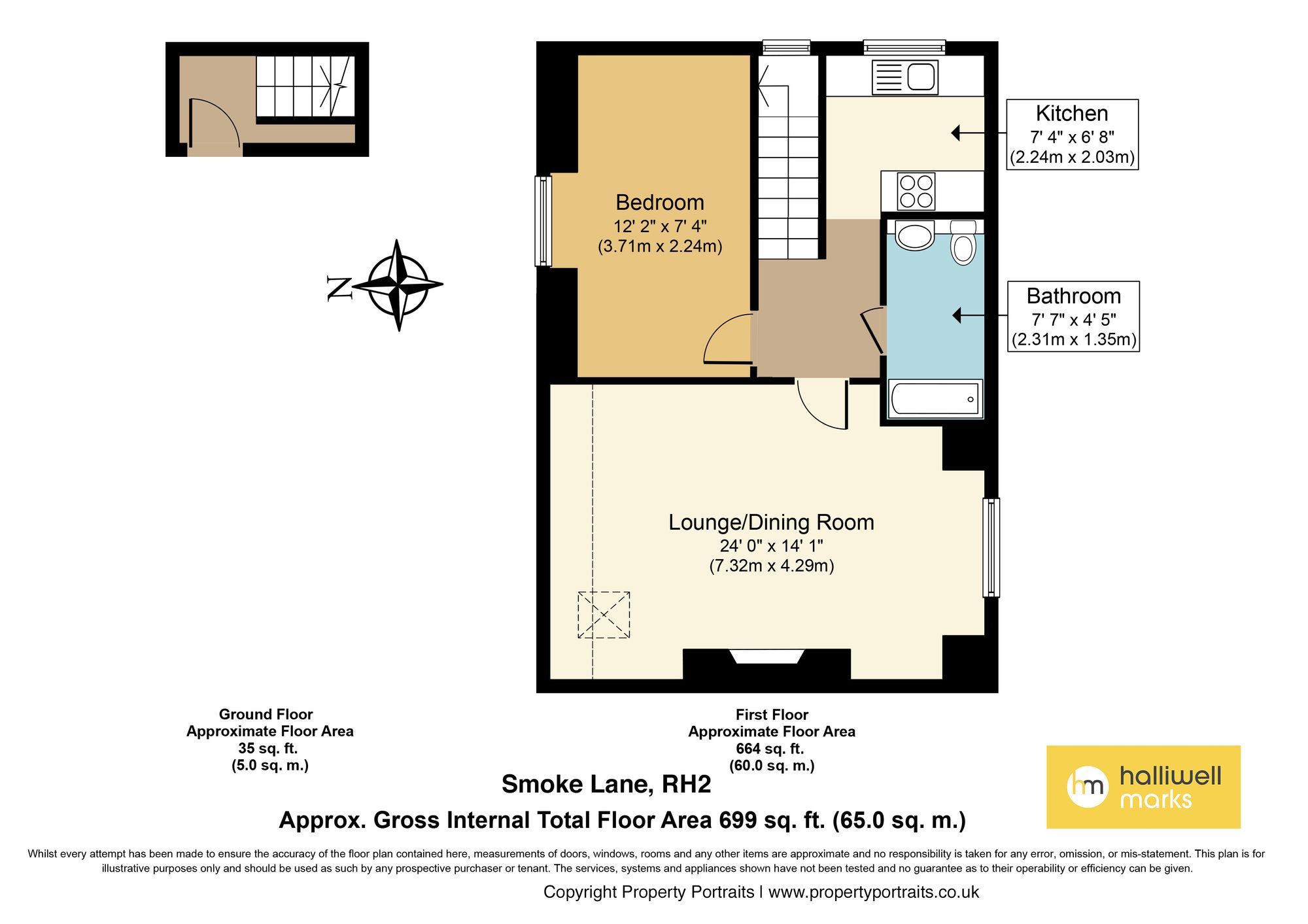 1 bed flat for sale in Smoke Lane, Reigate RH2 Zoopla