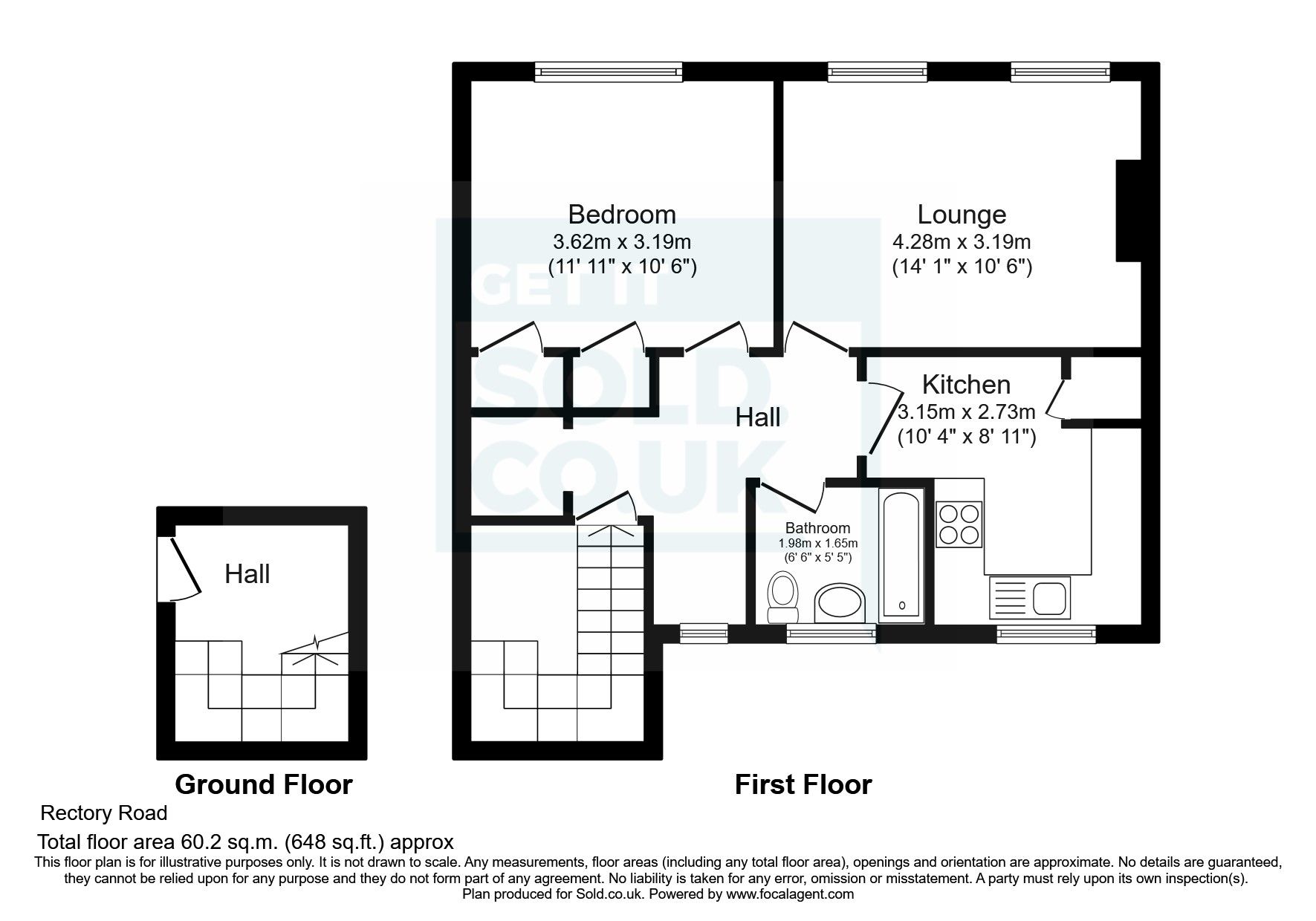 1 bed for sale in Rectory Road, Hook, Hampshire RG27 Zoopla
