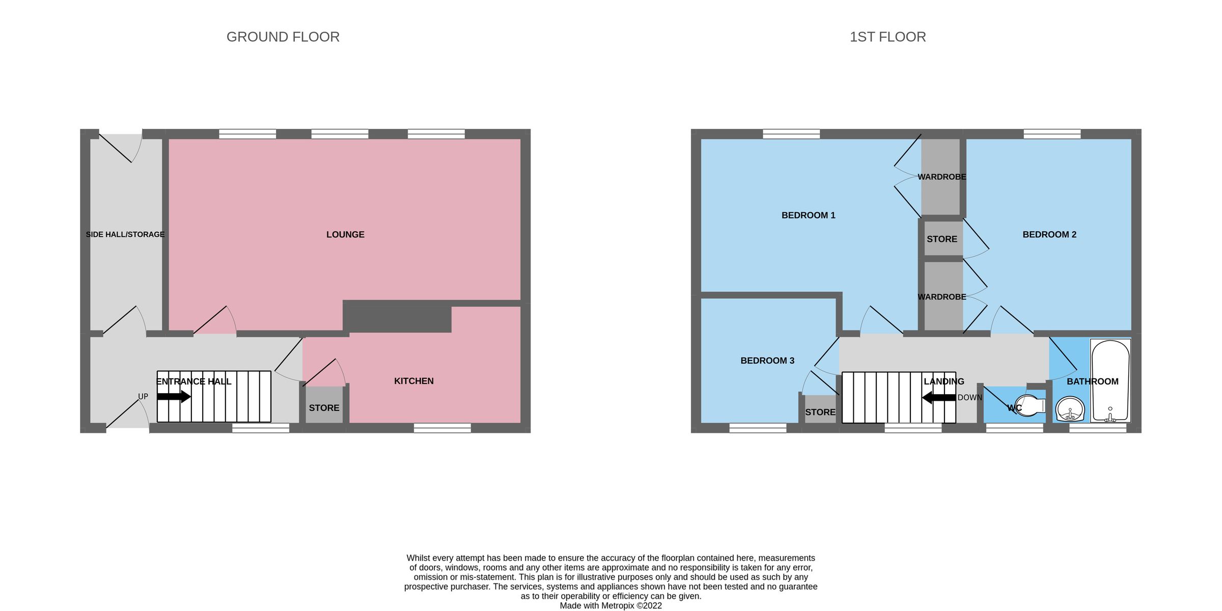 3 bed semidetached house for sale in Mosclay Road, St.
