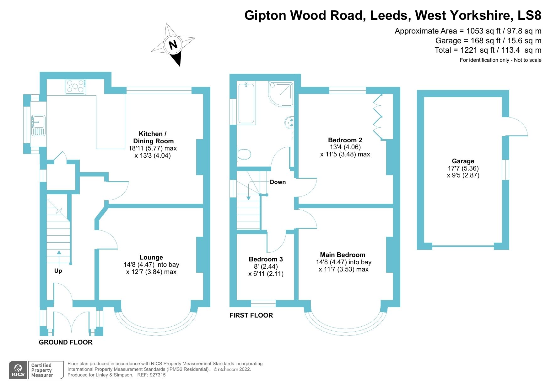 3 bed semidetached house for sale in Gipton Wood Road, Leeds, West Yorkshire LS8 Zoopla