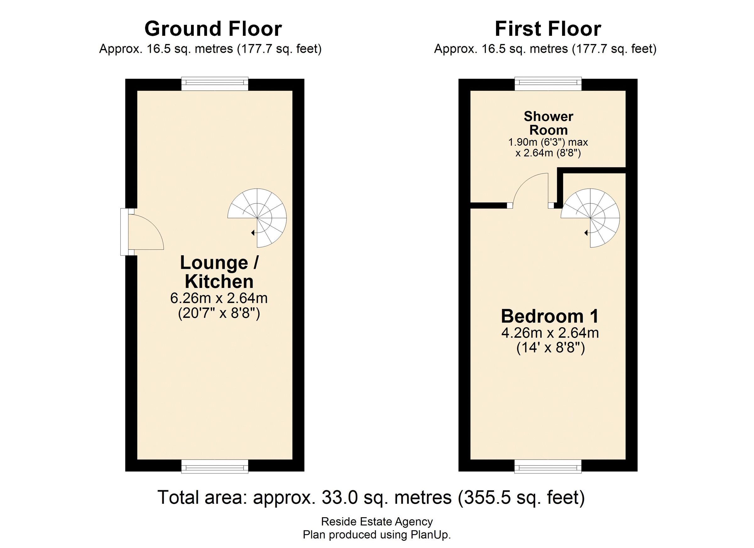 1 bed end terrace house for sale in Bentmeadows, Cronkeyshaw, Rochdale