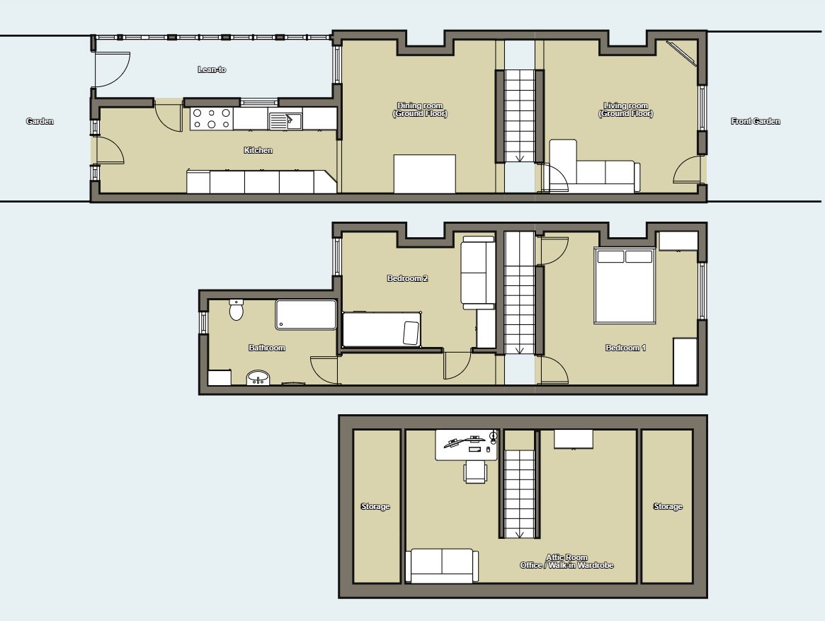 2 bed terraced house for sale in Main Street, Stanton Under Bardon