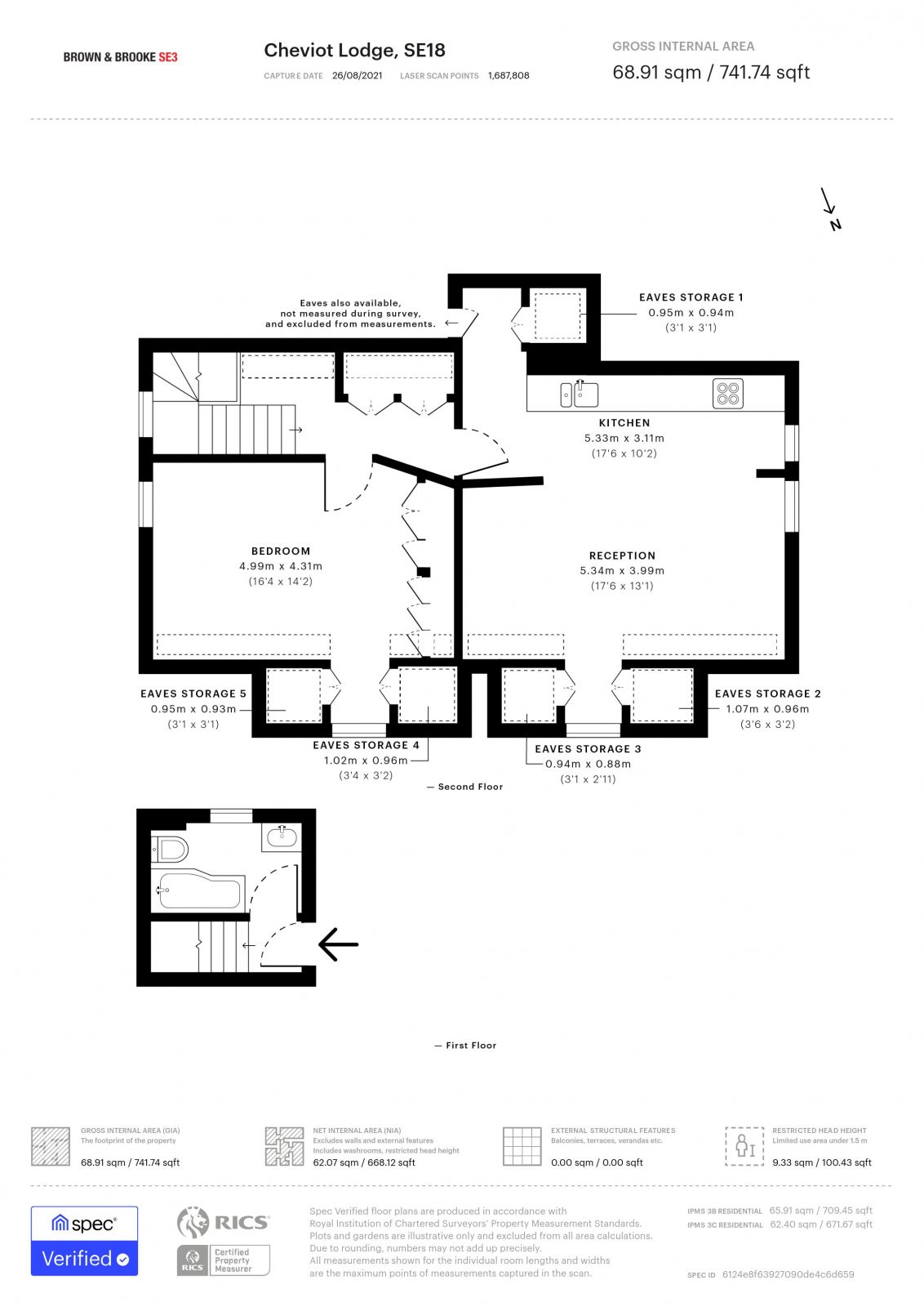 1 bed flat for sale in Cheviot Lodge, Eglinton Hill SE18 Zoopla