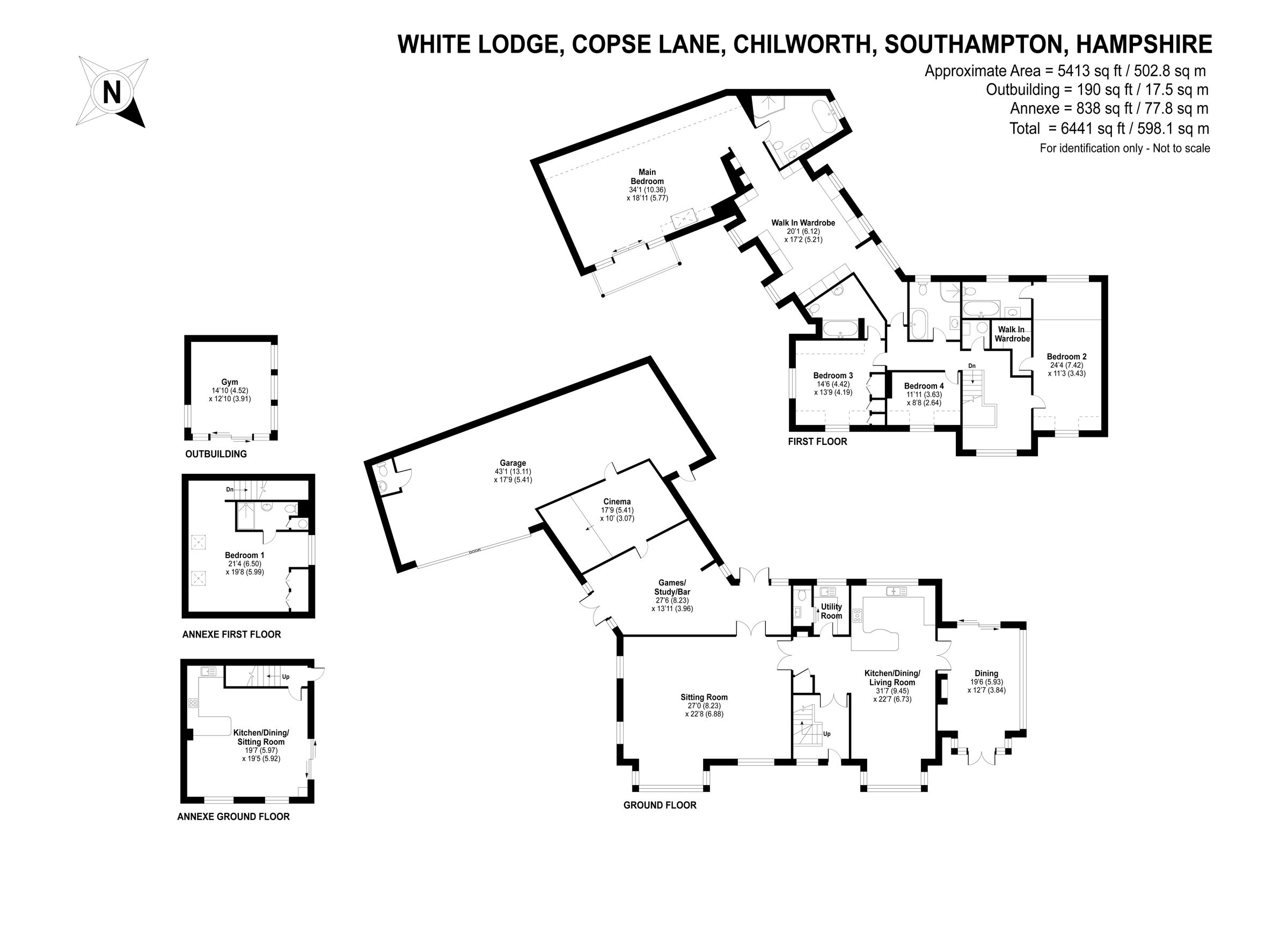 5 bed detached house for sale in Copse Lane, Chilworth, Southampton