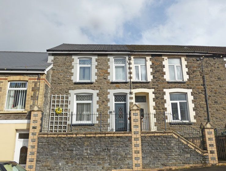 3 bed terraced house for sale in De Winton Terrace, Llanbradach
