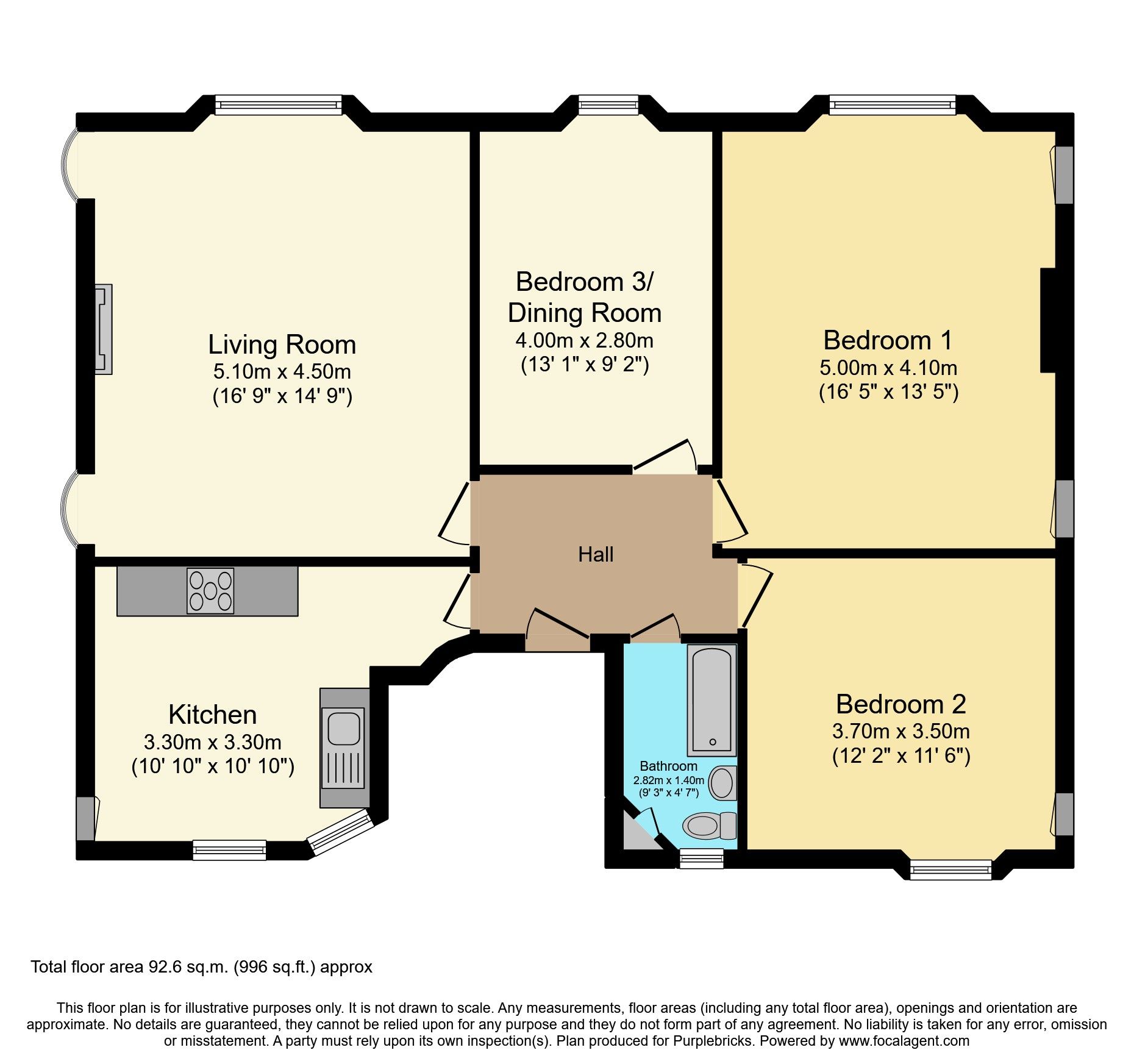 3 bed flat for sale in 129 1 High Street, Dalkeith EH22 Zoopla