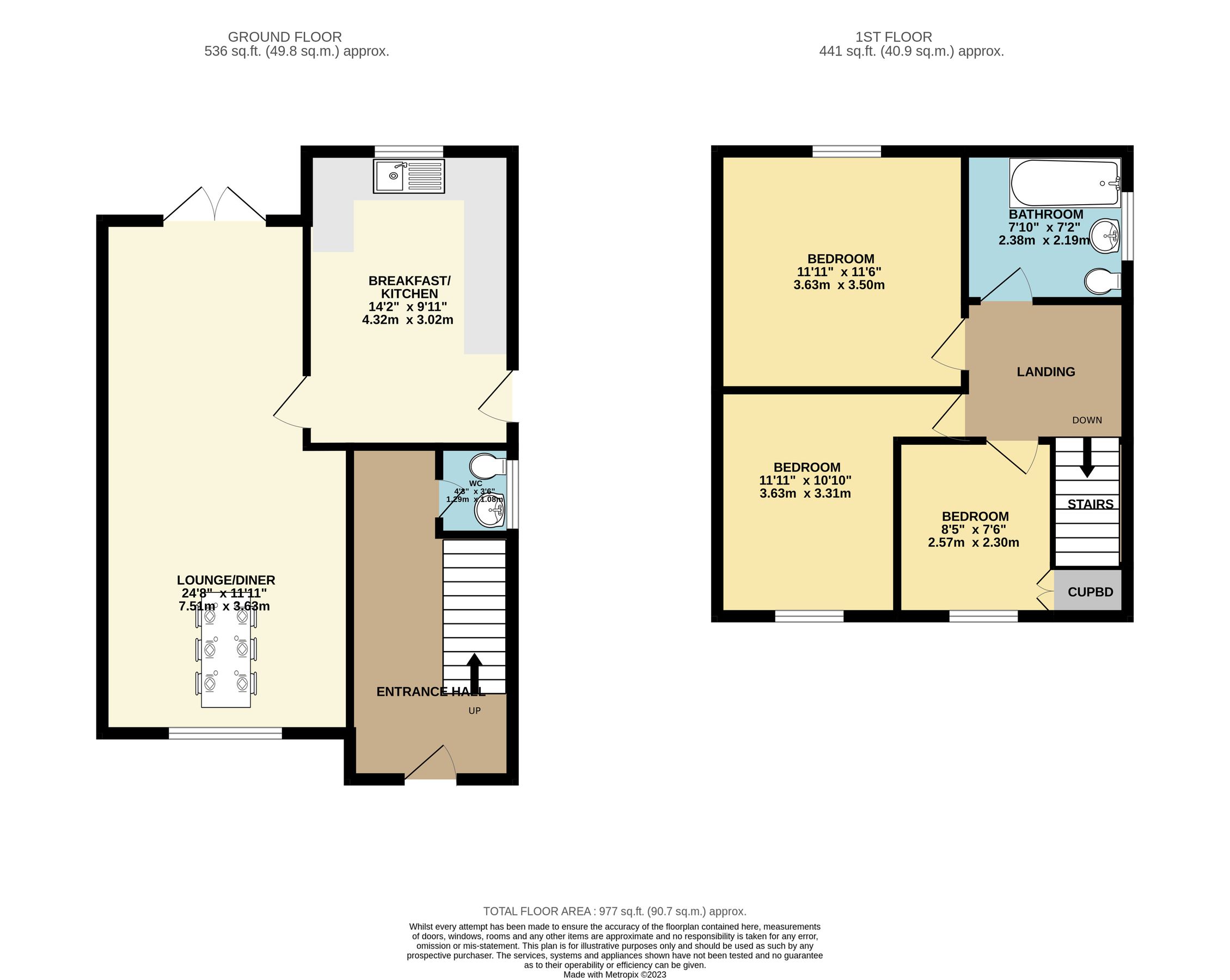 3 bed semidetached house for sale in Station Road, Langworth, Lincoln