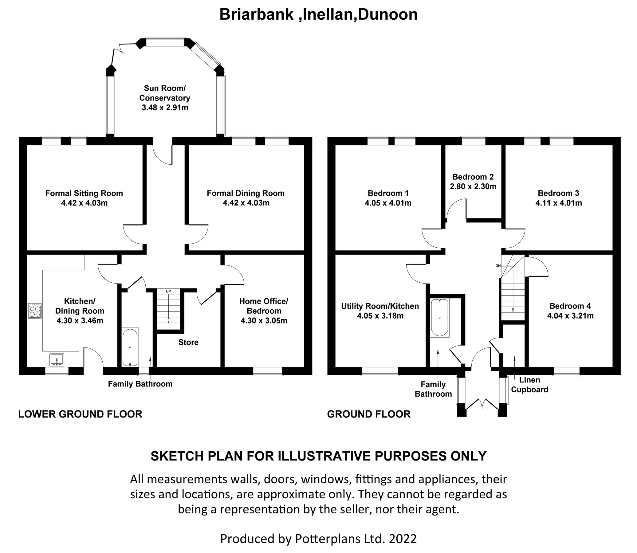 4 bed detached house for sale in Briarbank, Wyndham Road, Innellan