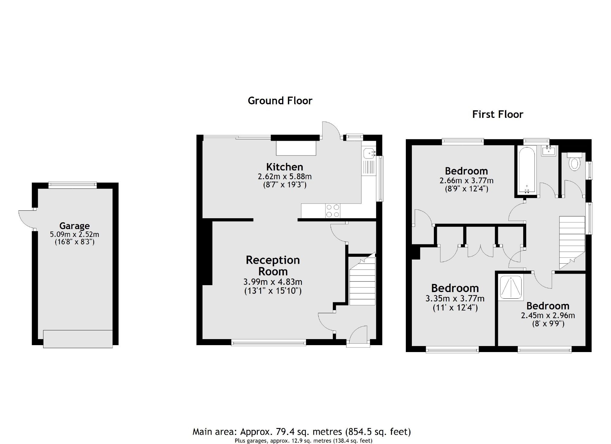 3 bed semidetached house for sale in Metcalf Road, Ashford TW15 Zoopla