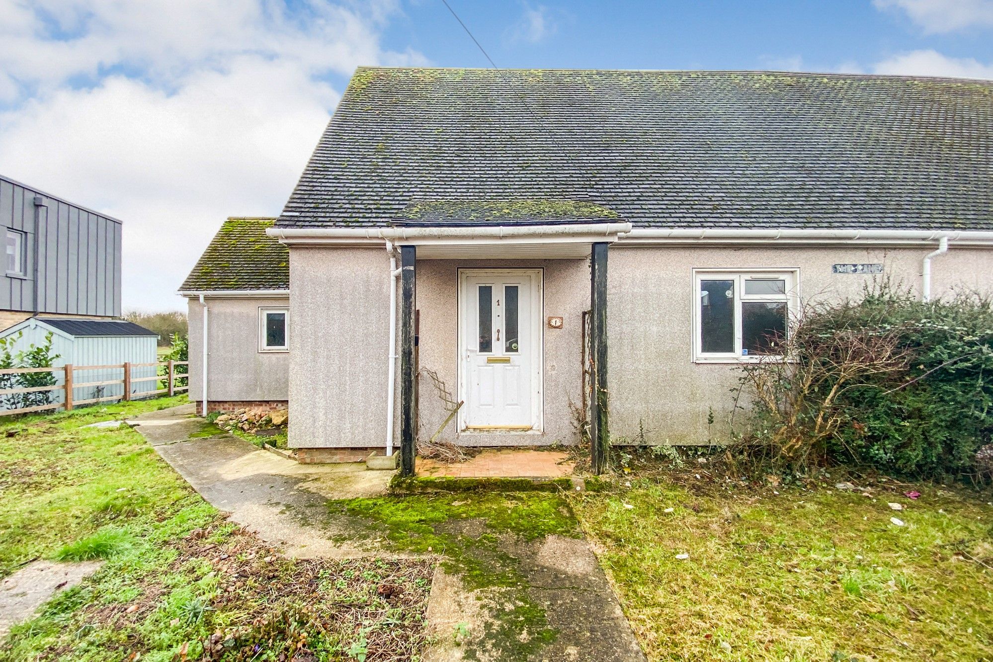 2 bed semidetached house for sale in The Lane, Easton, Huntingdon PE28