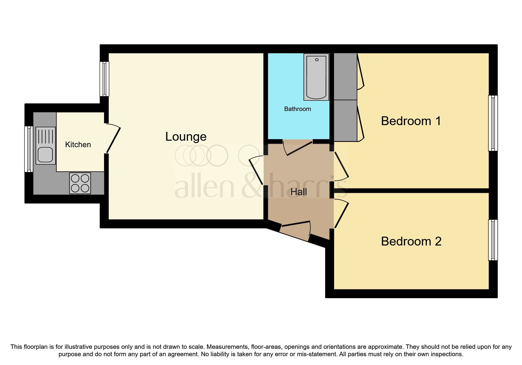 2 bed flat for sale in Yorke Place, Bonnyton Road, Kilmarnock KA1 Zoopla