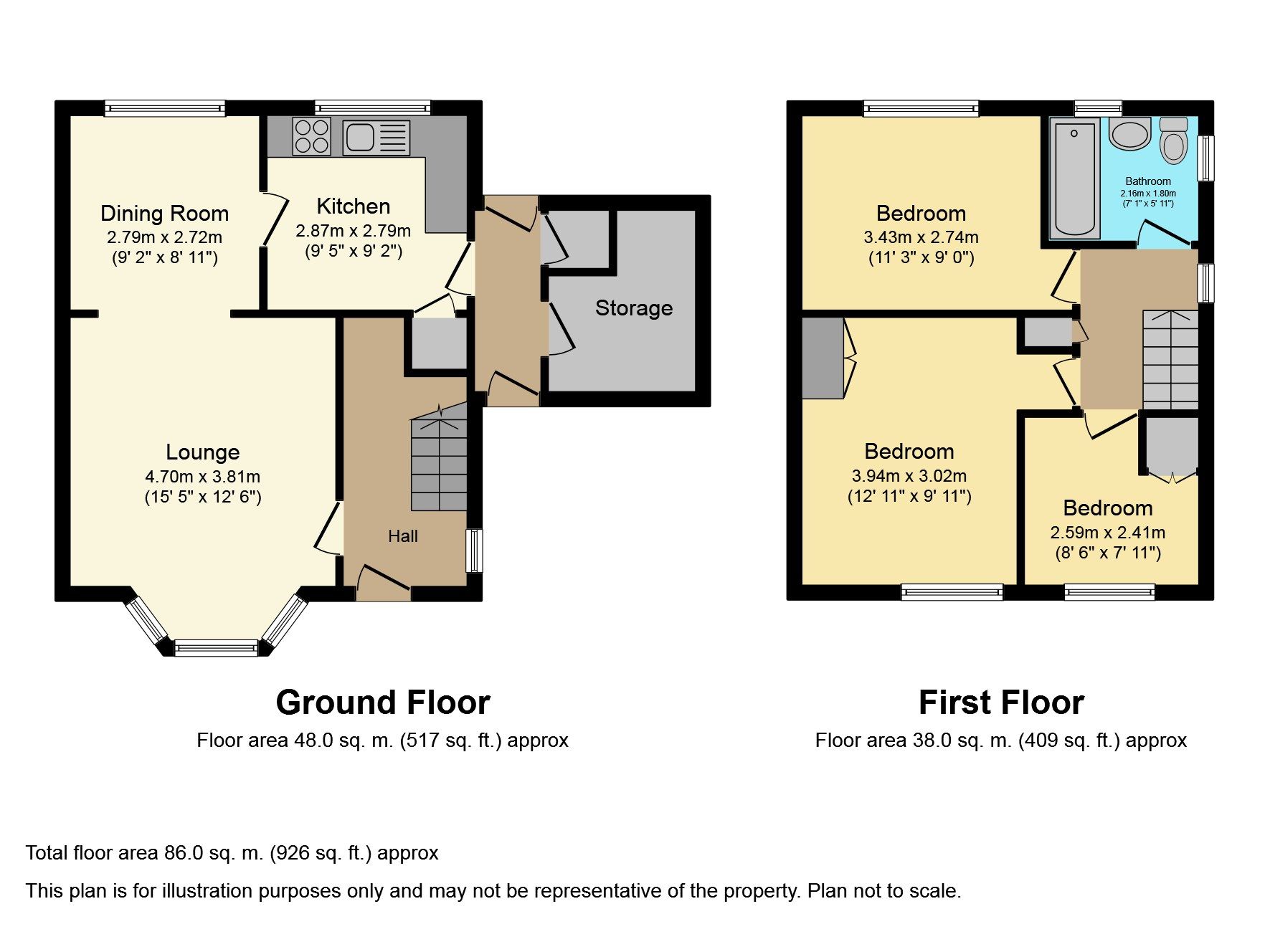 3 bed semidetached house for sale in Millfield Road, Fishburn, StocktonOnTees TS21 Zoopla