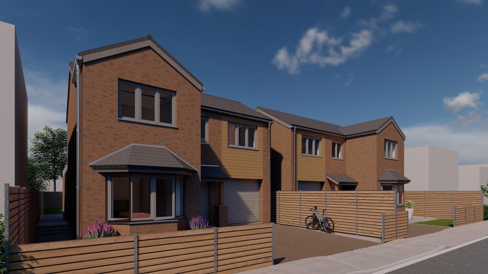 New home, 4 bed detached house for sale in Stafford Street, Long Eaton