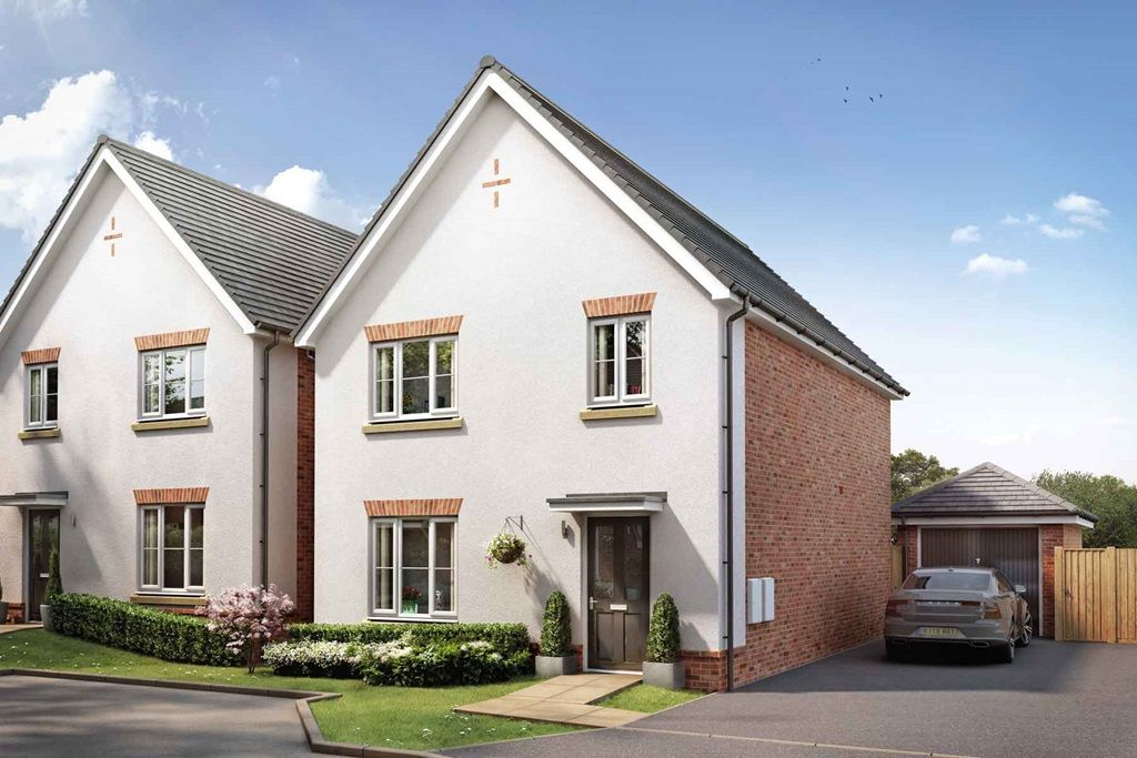 New home, 4 bed detached house for sale in "The Luxford Plot 32" at