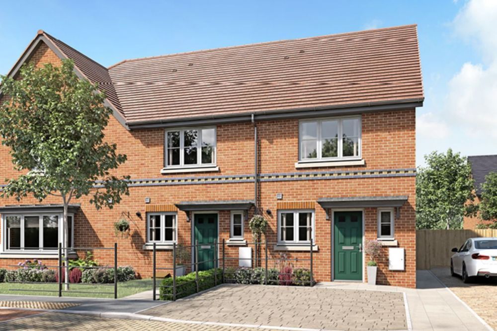 New home, 2 bed property for sale in "The Ashtead" at Barnsletts