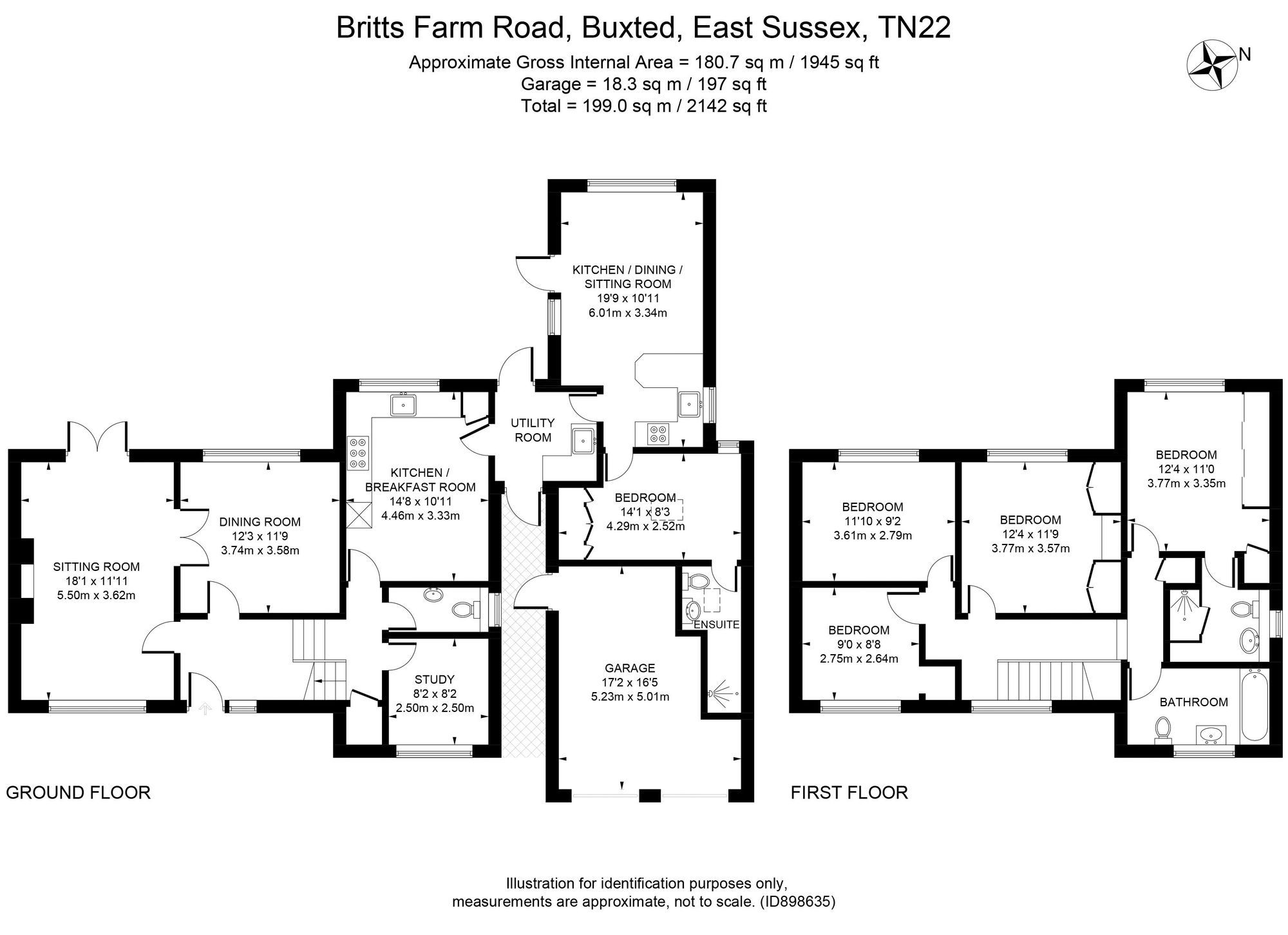 5 bed detached house for sale in Britts Farm Road, Buxted TN22 Zoopla
