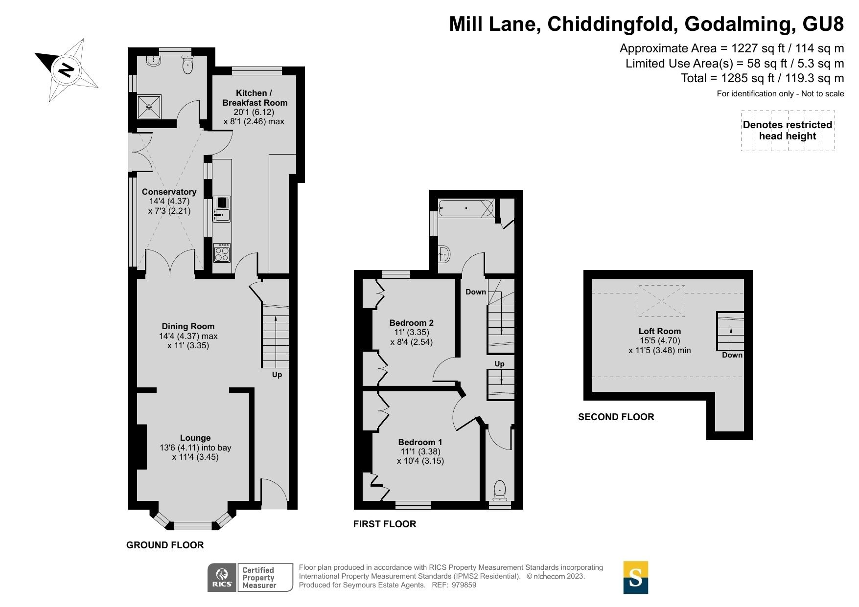 2 bed semidetached house for sale in Chiddingfold, Godalming, Surrey GU8 Zoopla