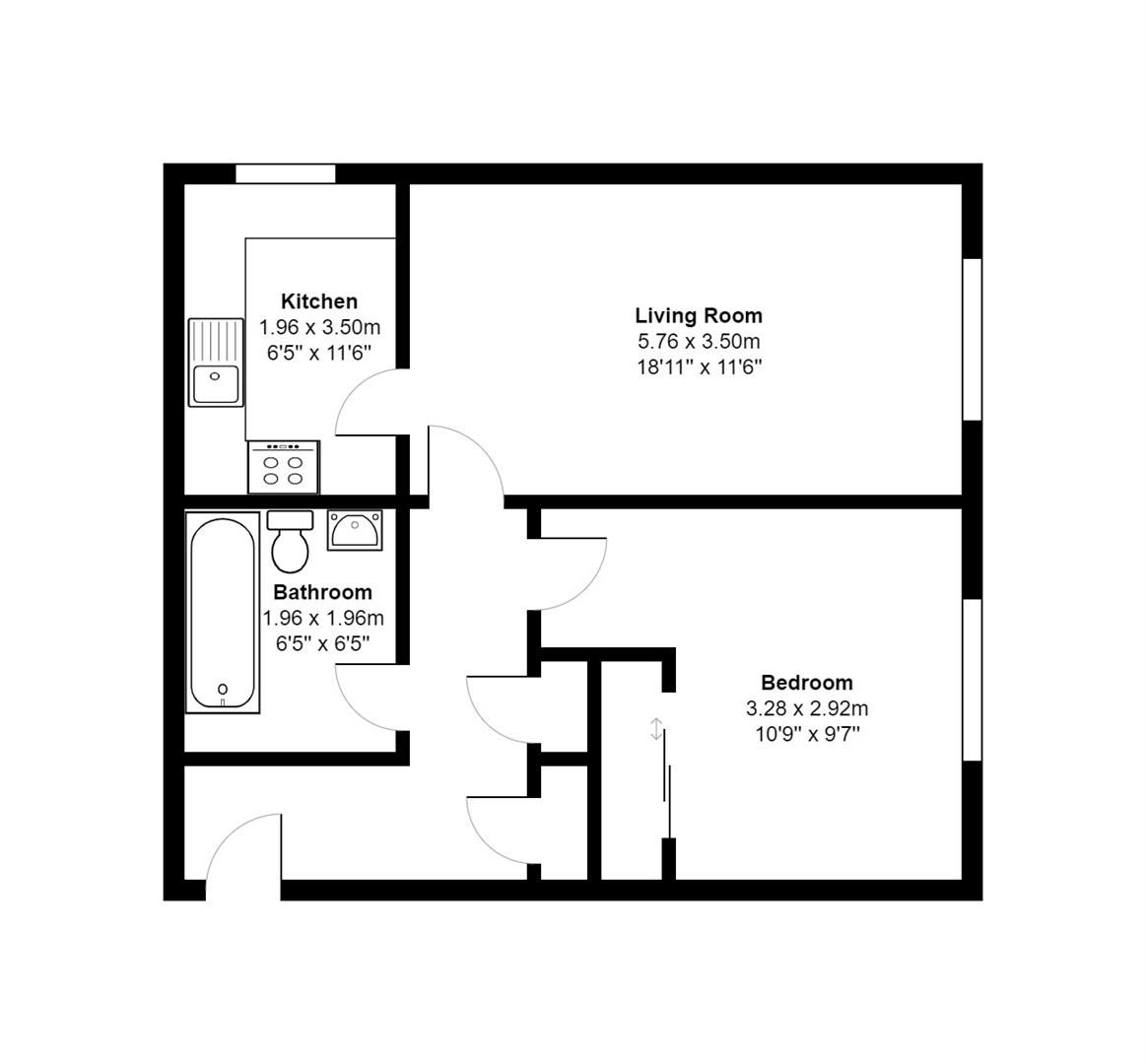 1 bed flat to rent in Grove Road, Sutton SM1 Zoopla