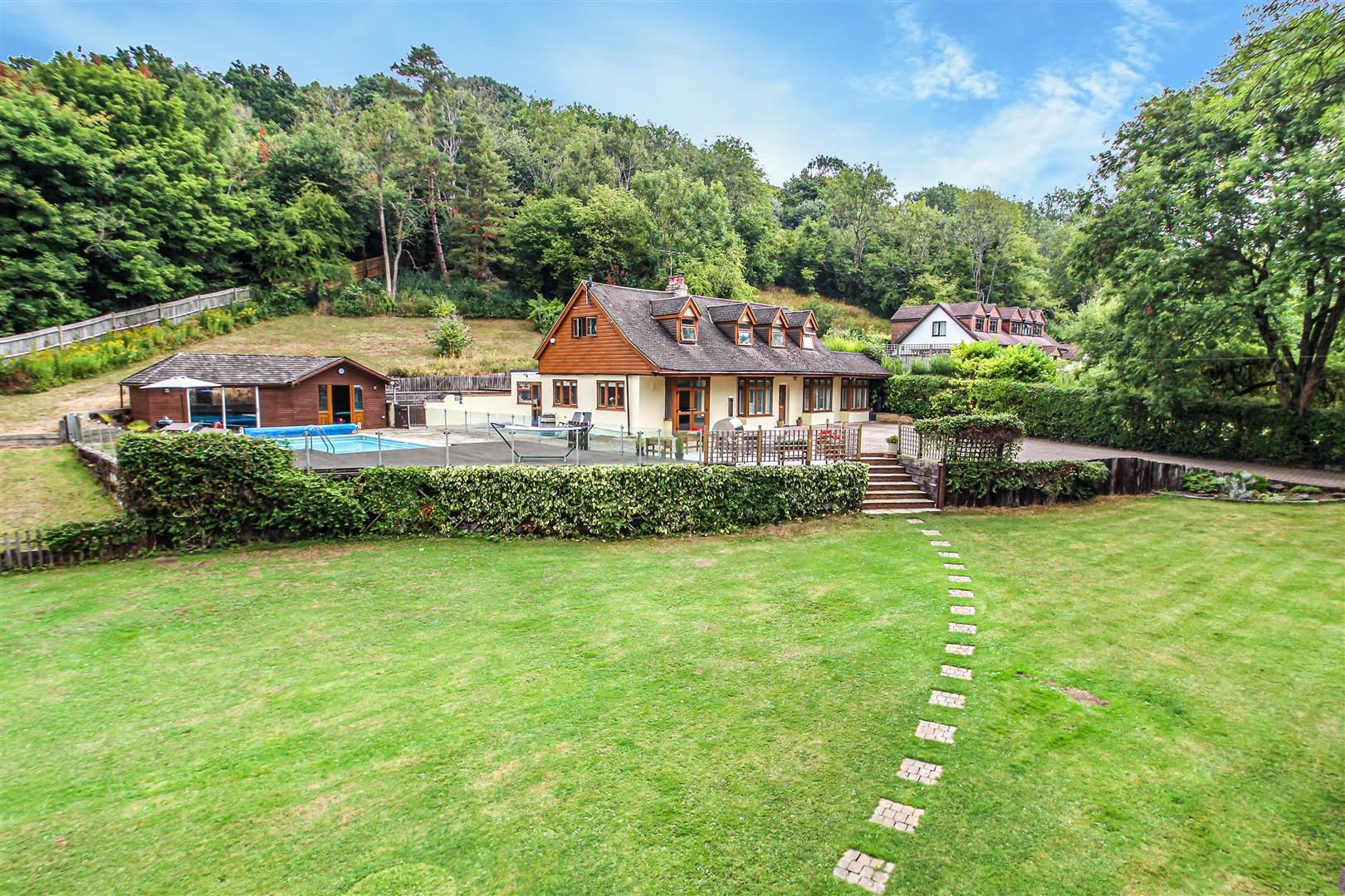 4 bed detached house for sale in Cudham Road, Tatsfield, Westerham TN16