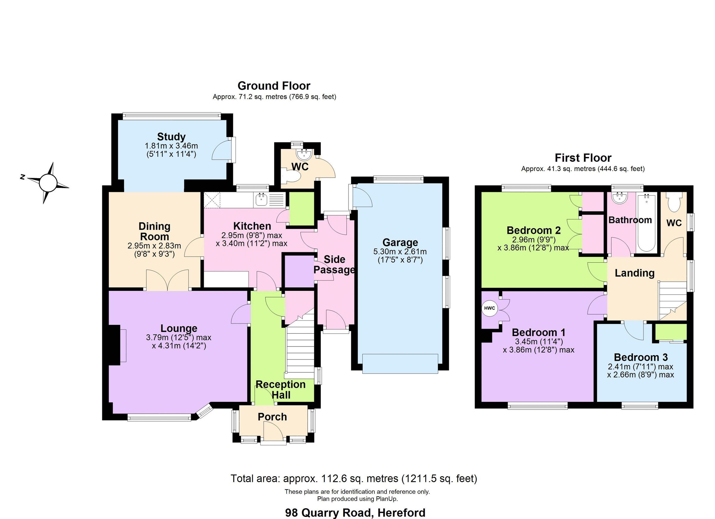 3 bed semidetached house for sale in Quarry Road, Hereford HR1 Zoopla