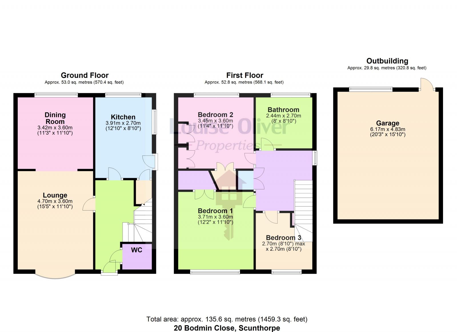 3 bed detached house for sale in Bodmin Close, Scunthorpe DN17 Zoopla