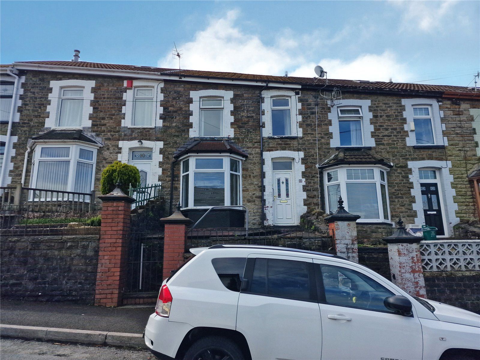 3 bed terraced house for sale in Aubrey Road, Glynfach, Porth, Rhondda