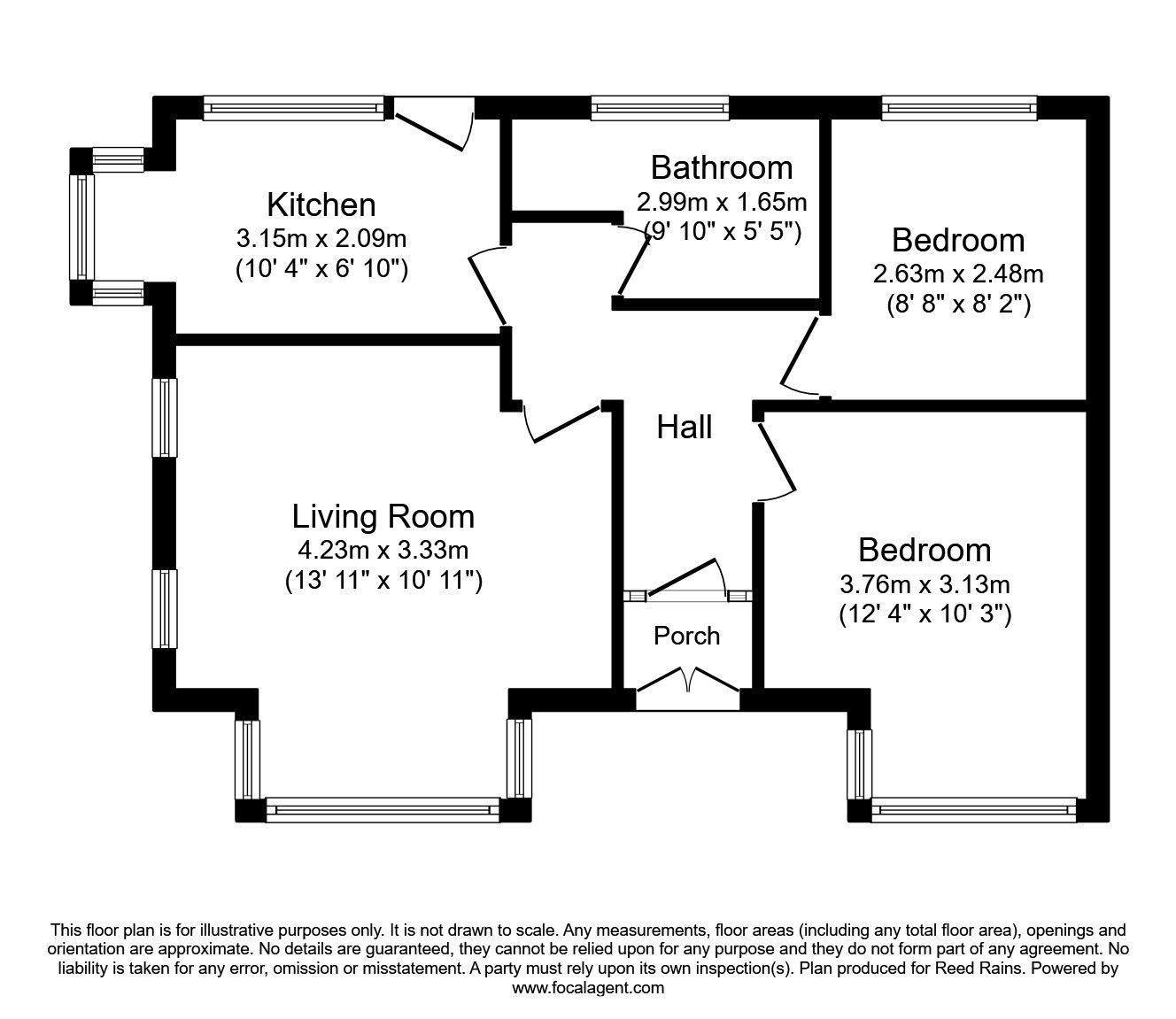 2 bed bungalow for sale in Dalton Avenue, Blackpool, Lancashire FY4