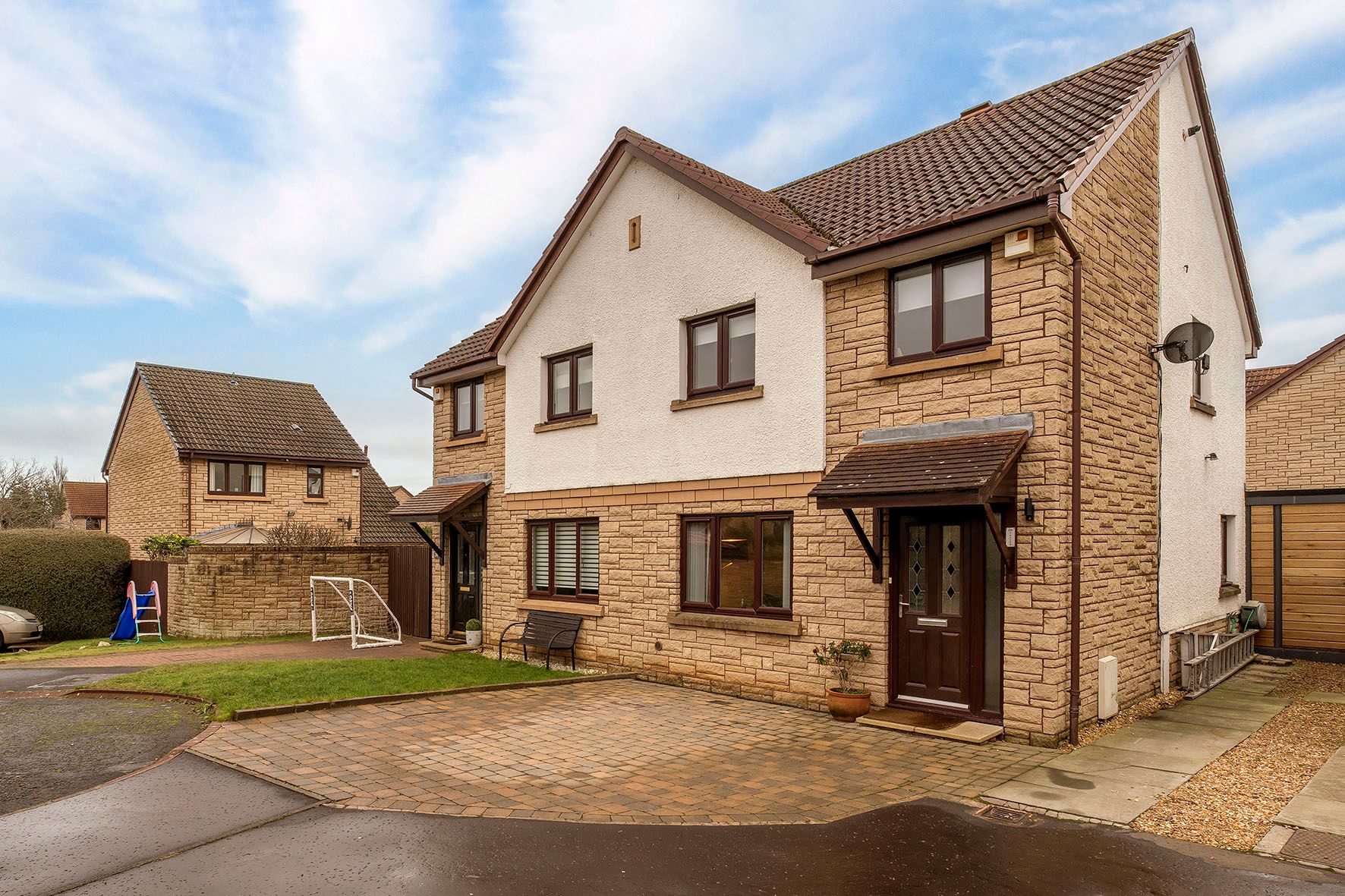 3 bed semidetached house for sale in 234 Gilberstoun, Brunstane