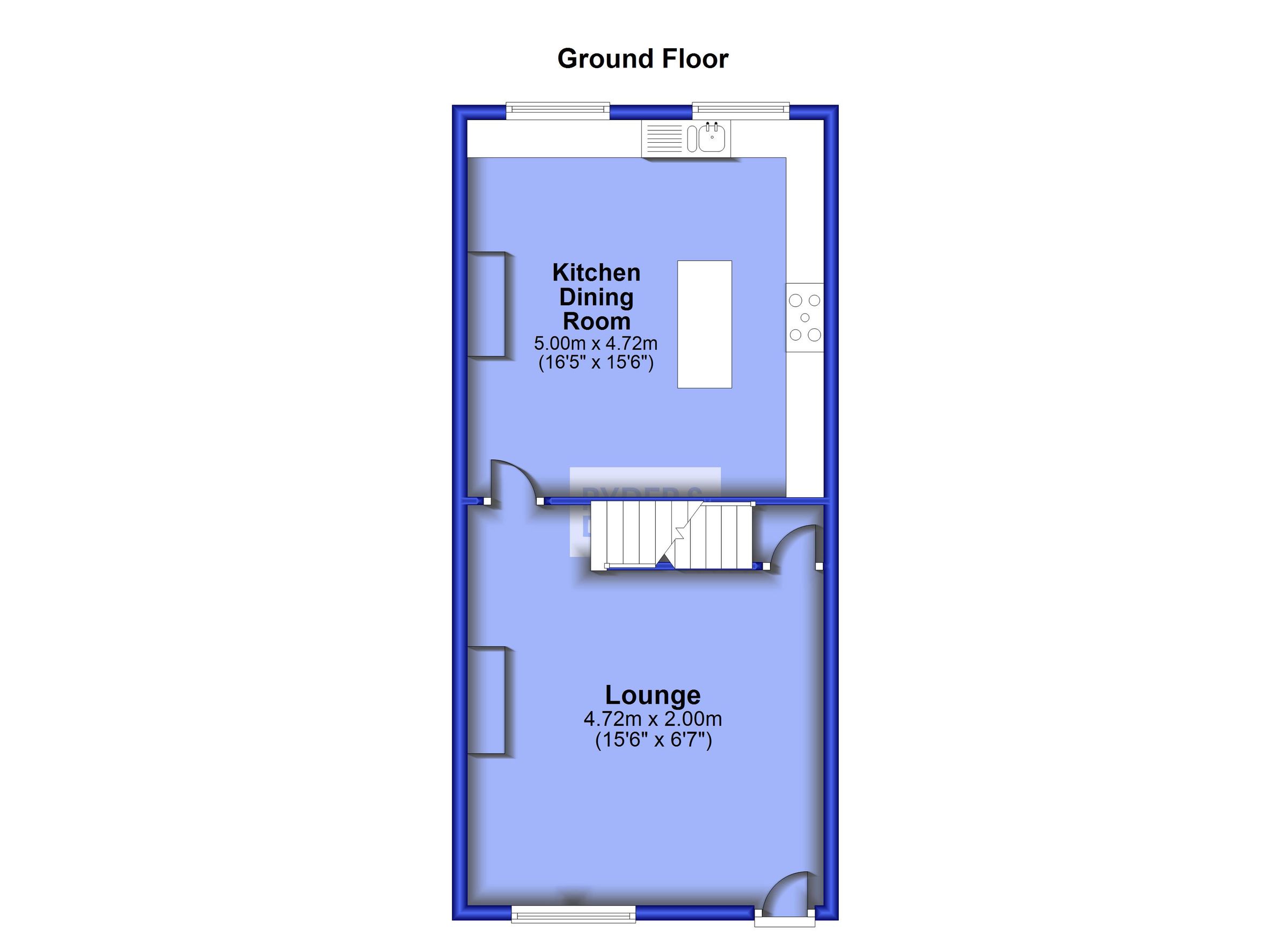 3 bed terraced house for sale in Bury Road, Edenfield, Ramsbottom, Bury