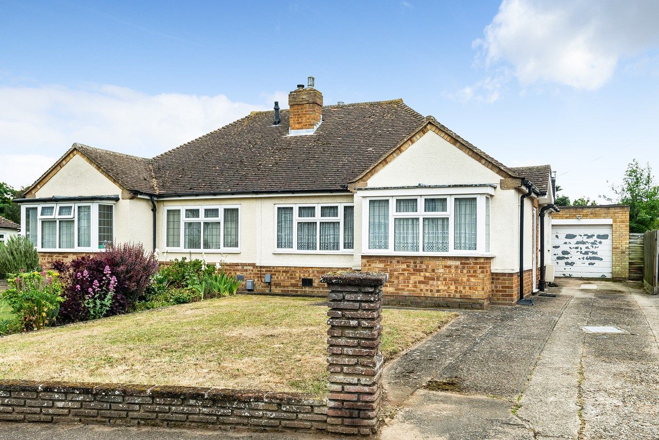 2 bed semidetached bungalow for sale in Station Road, Flitwick MK45