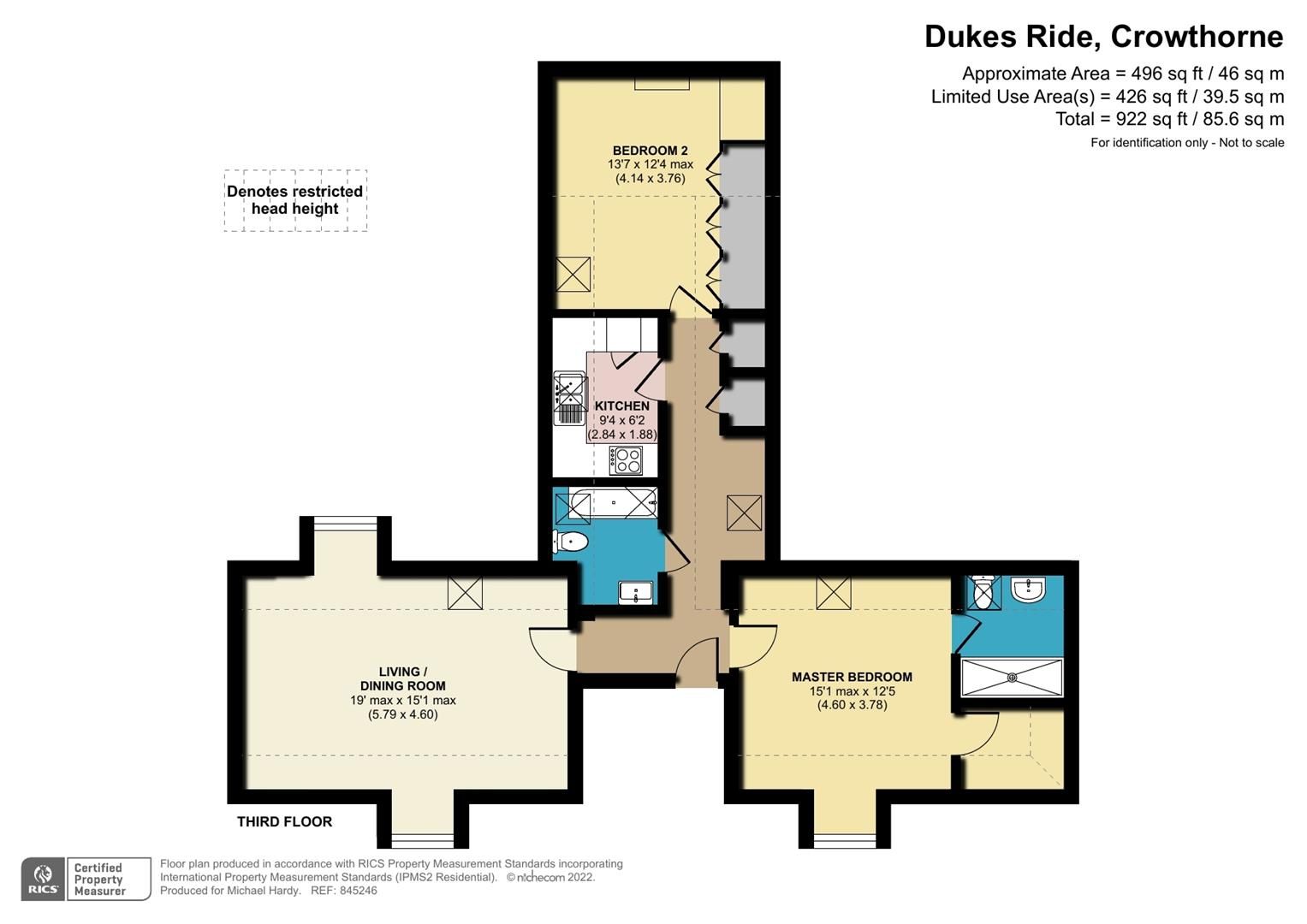 2 bed flat for sale in Dukes Ride, Crowthorne, Berkshire RG45 Zoopla