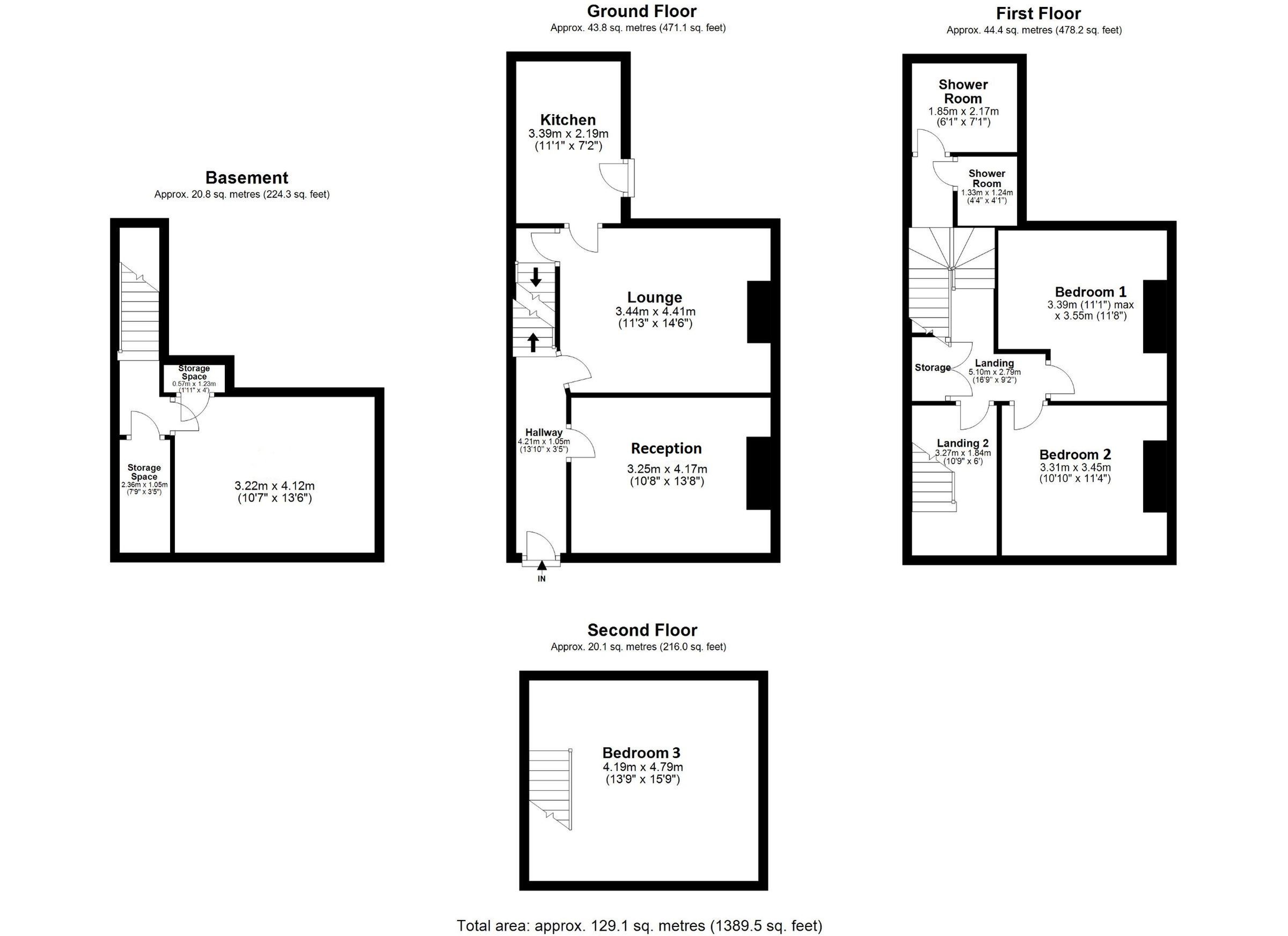 3 bed terraced house for sale in Great Avenham Street, Preston