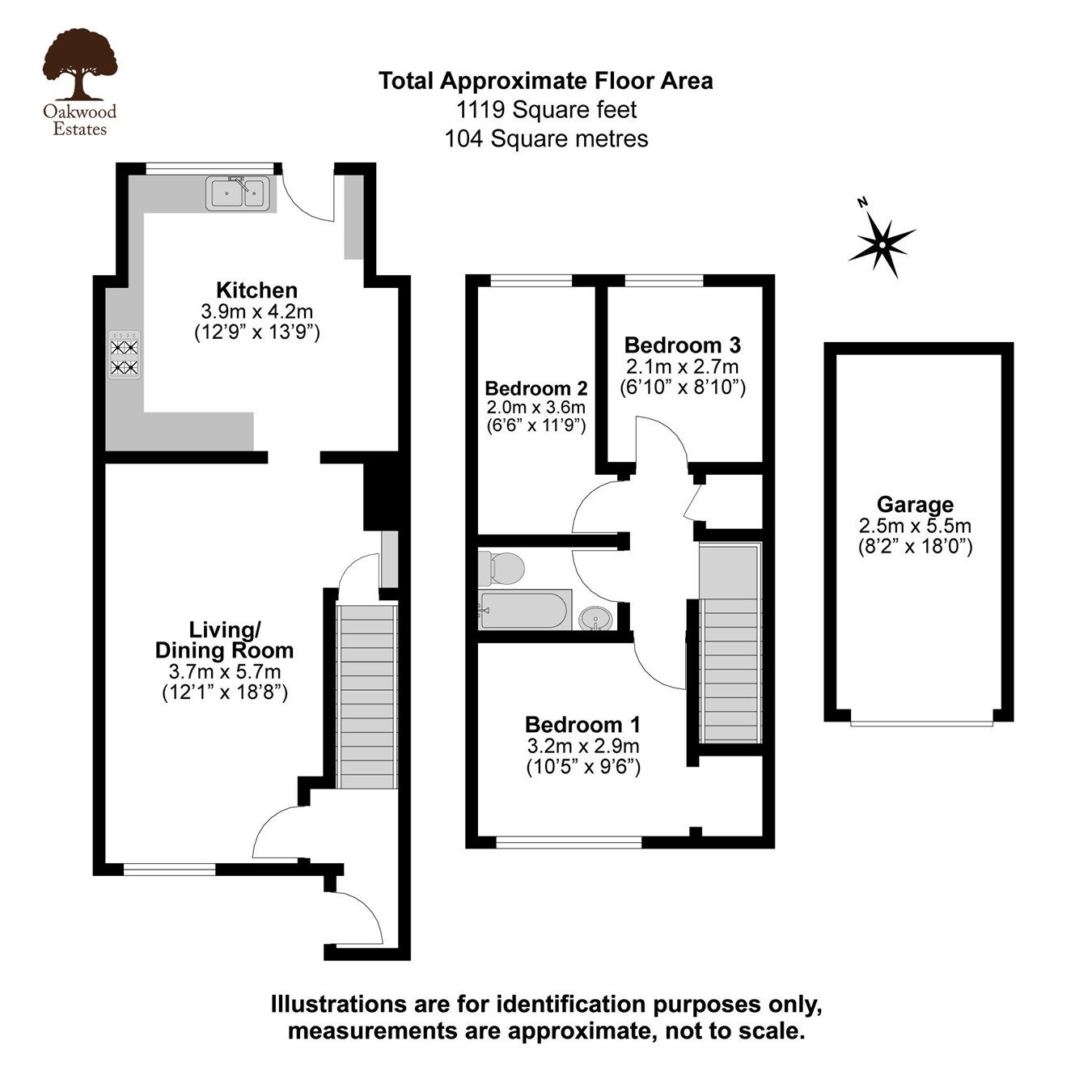 3 bed terraced house for sale in Torridge Road, Langley SL3 Zoopla