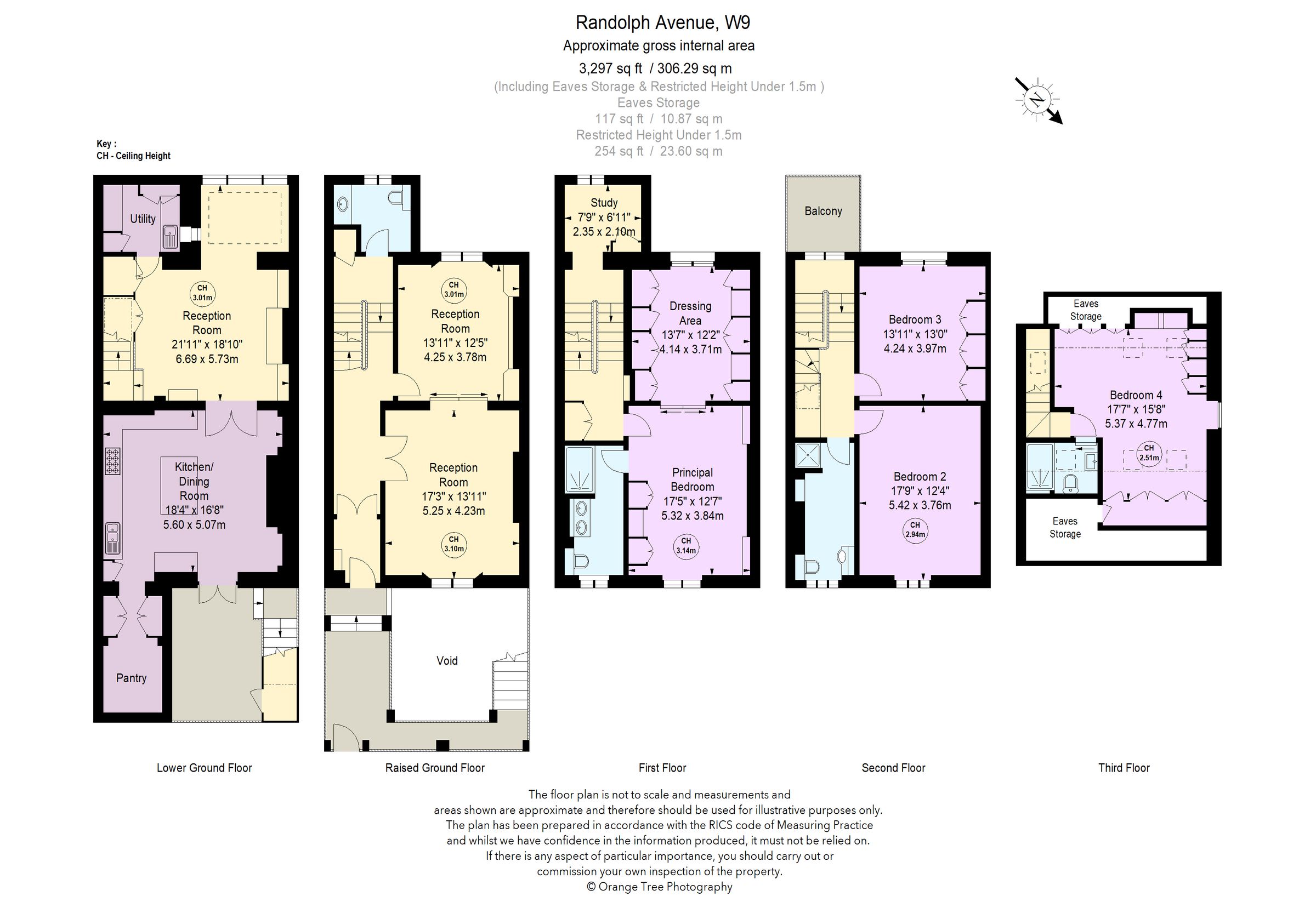 4 bed end terrace house for sale in Randolph Avenue, Little Venice