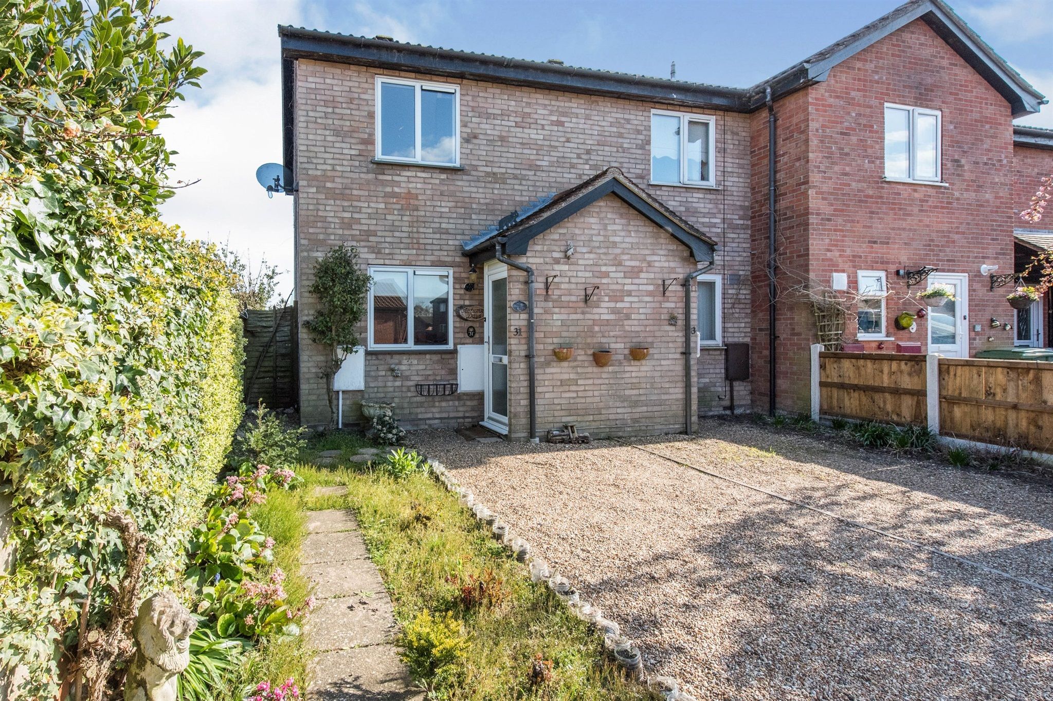 1 bed end terrace house for sale in Egremont Road, Roydon, Diss IP22