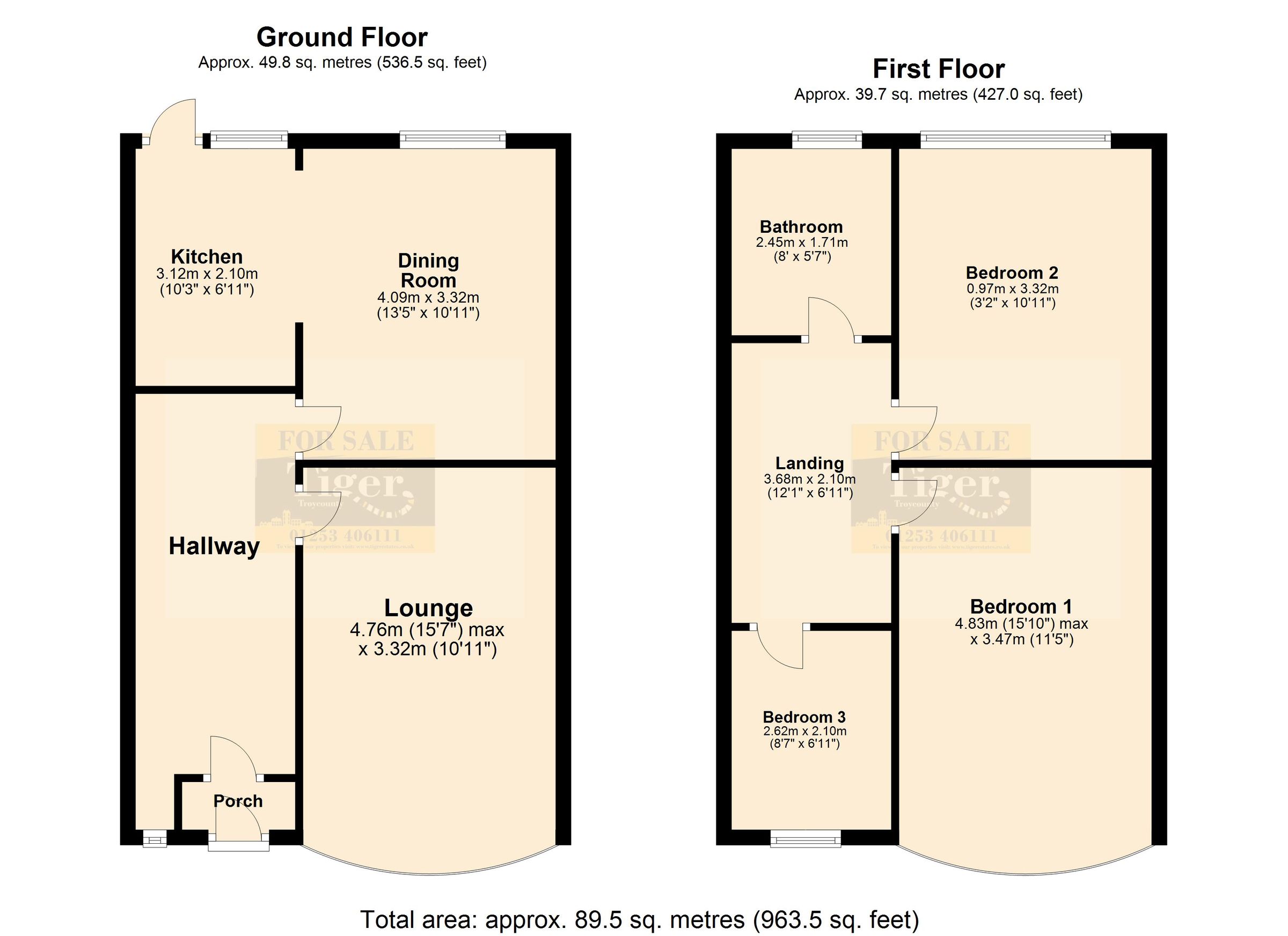 3 bed terraced house for sale in Waterloo Road, Blackpool FY4 Zoopla