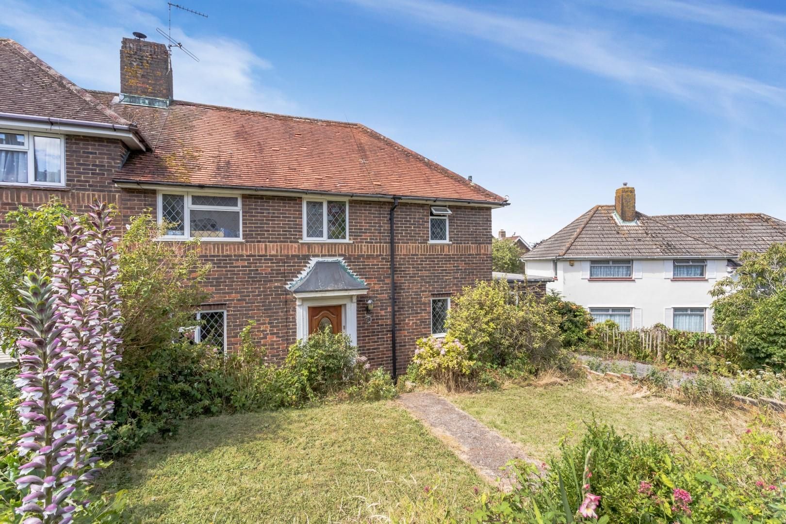 3 bed semidetached house for sale in Rotherfield Crescent, Brighton