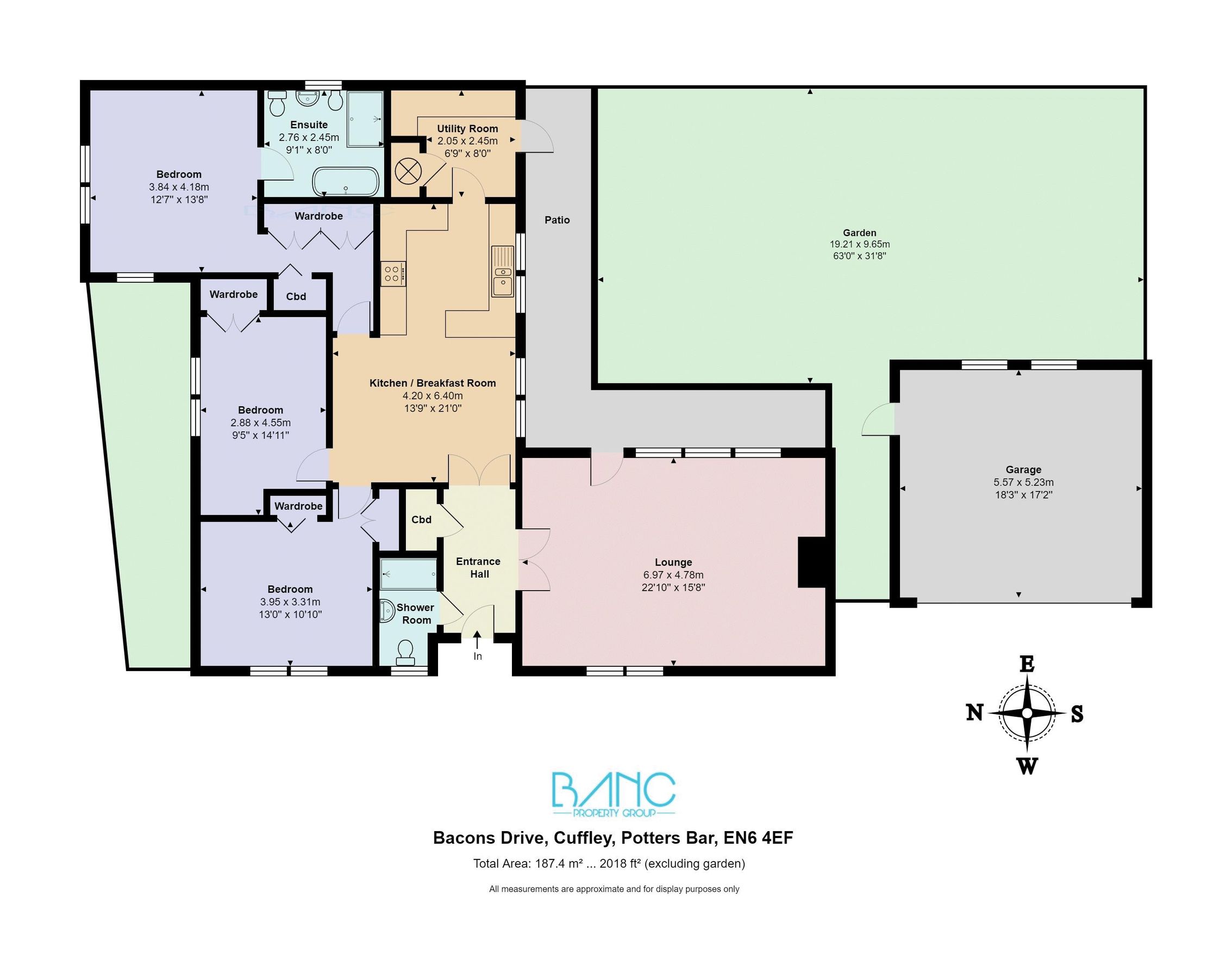 3 bed detached bungalow for sale in Bacons Drive, Cuffley, Potters Bar