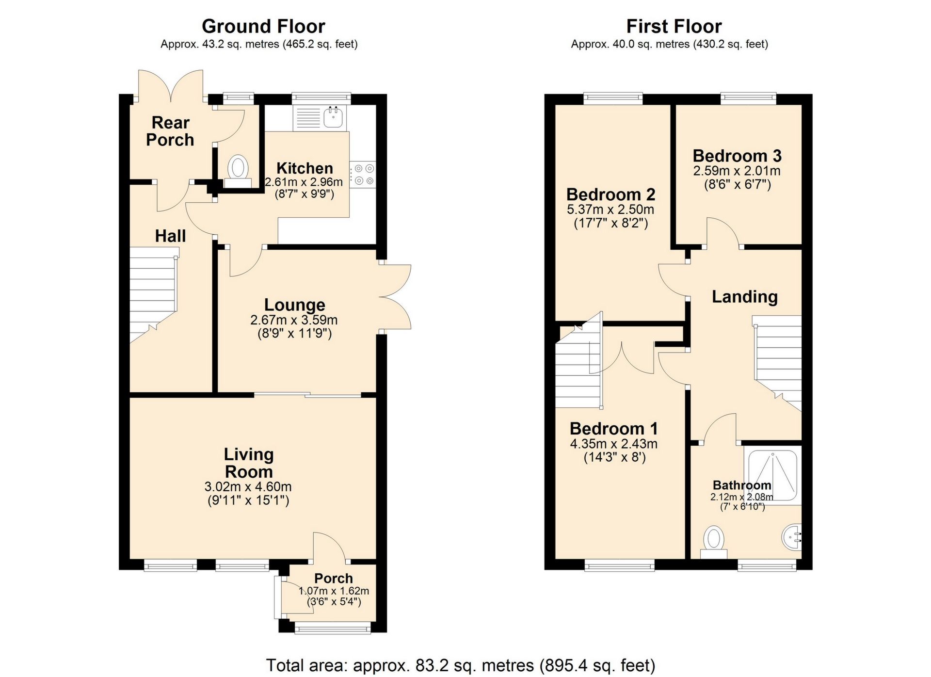 3 bed semidetached house for sale in Mill Road, Pontllanfraith NP12