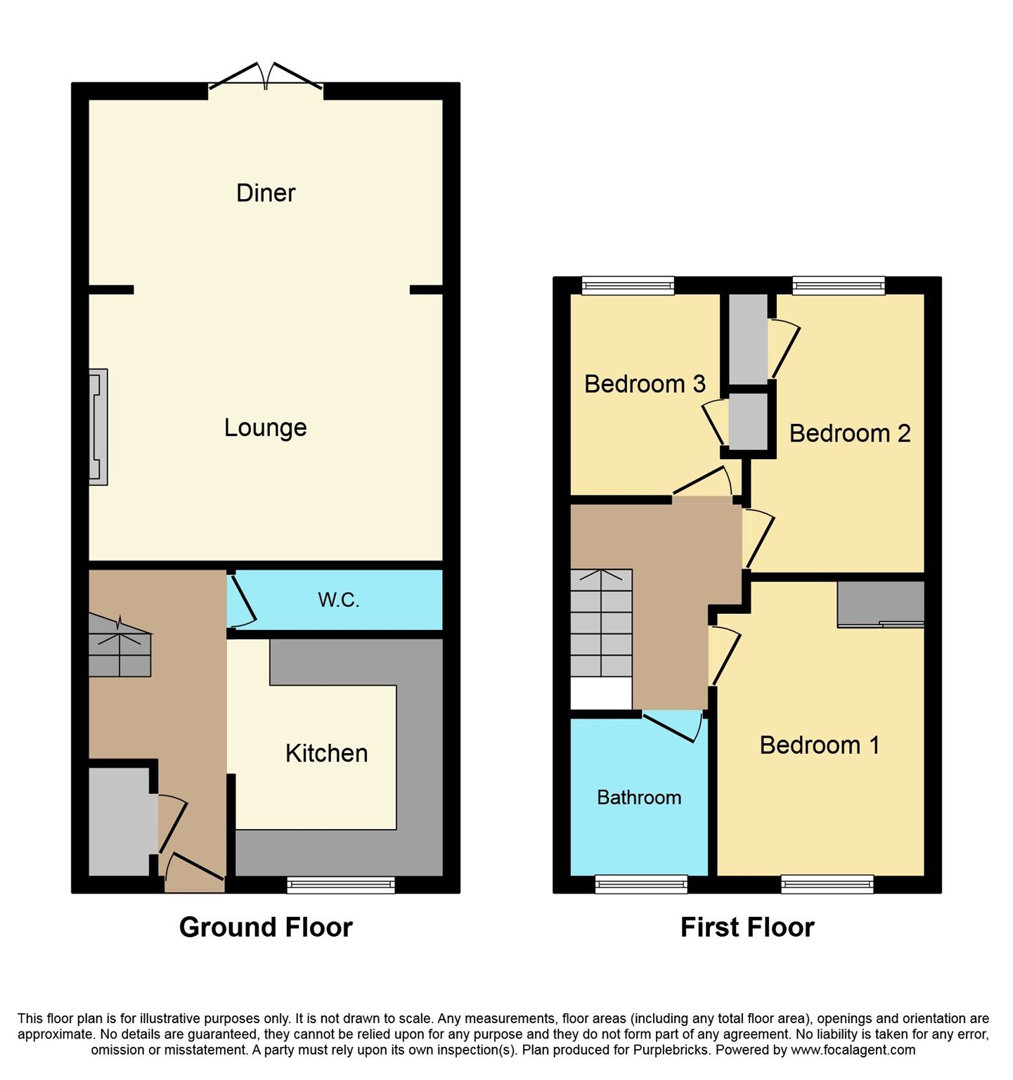 3 bed terraced house for sale in Churchill Avenue, Waltham