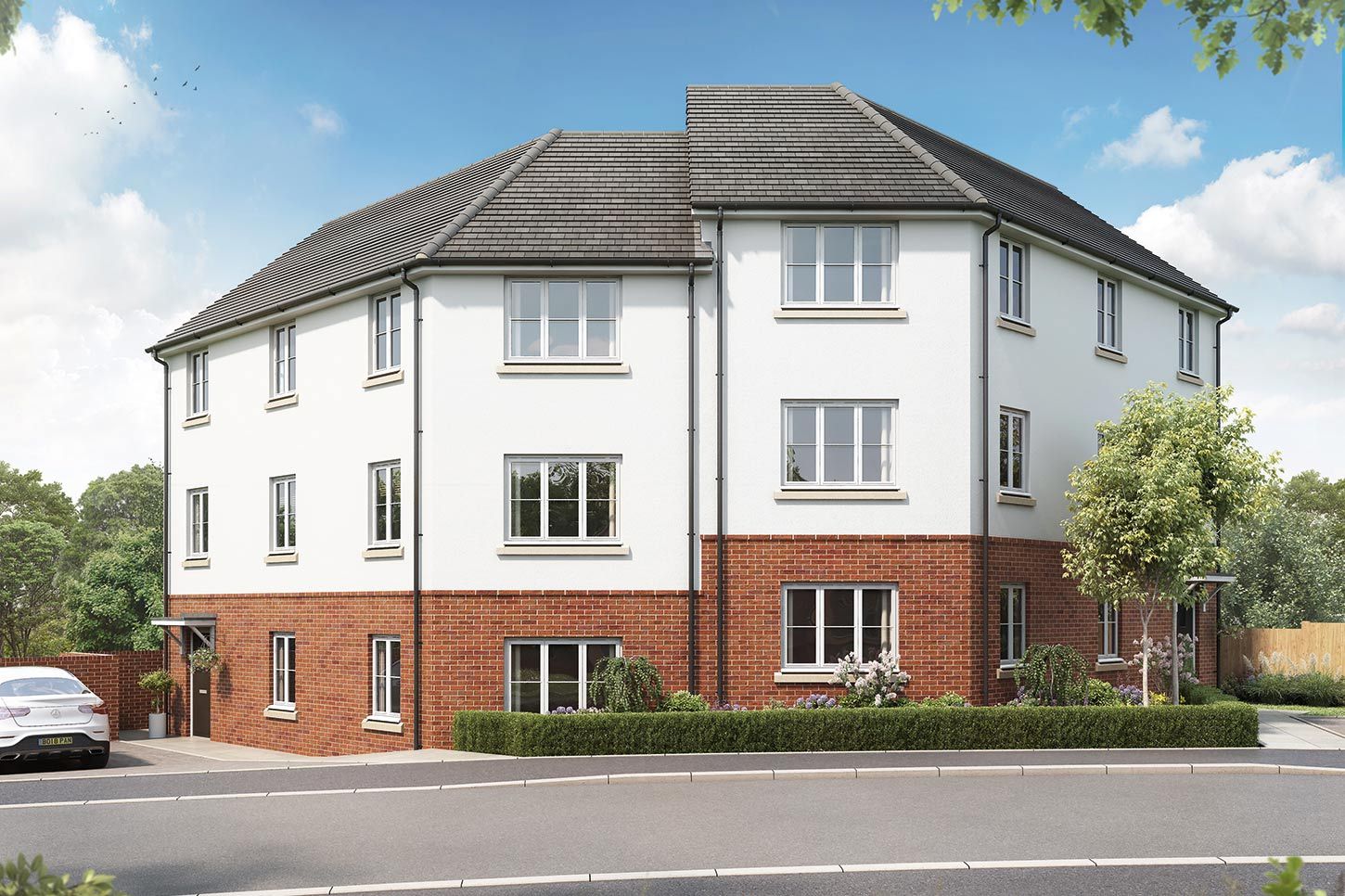 New home, 1 bed flat for sale in "The Longdown Apartments First Floor