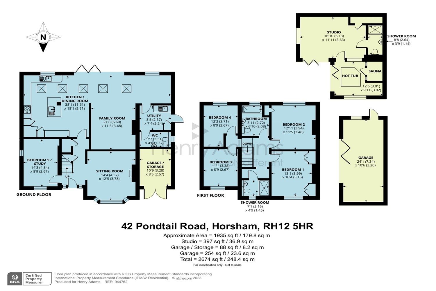 5 bed detached house for sale in Pondtail Road, Horsham RH12 Zoopla