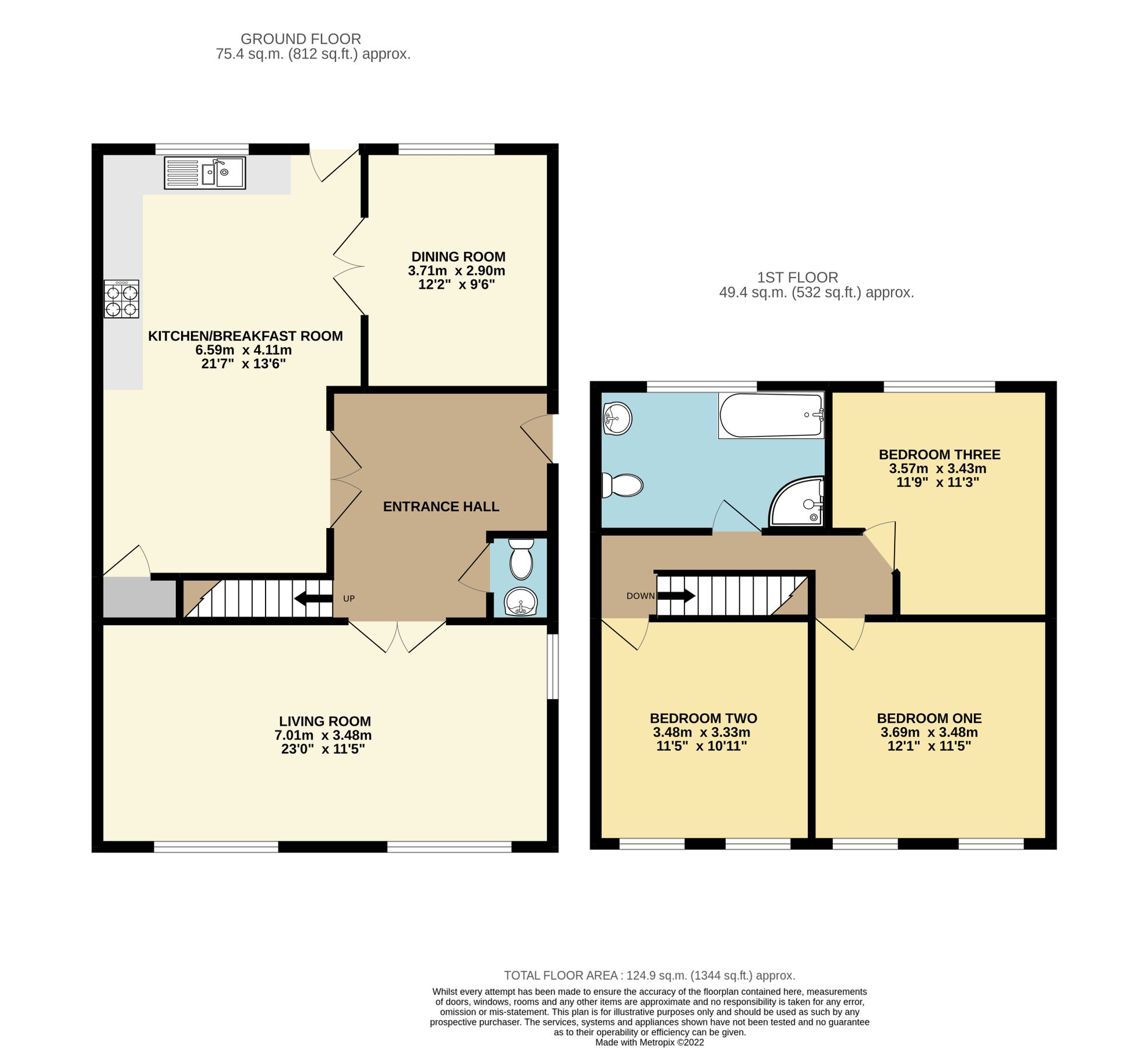 3 bed detached house to rent in Burr Street, Dunstable, Beds LU6 Zoopla