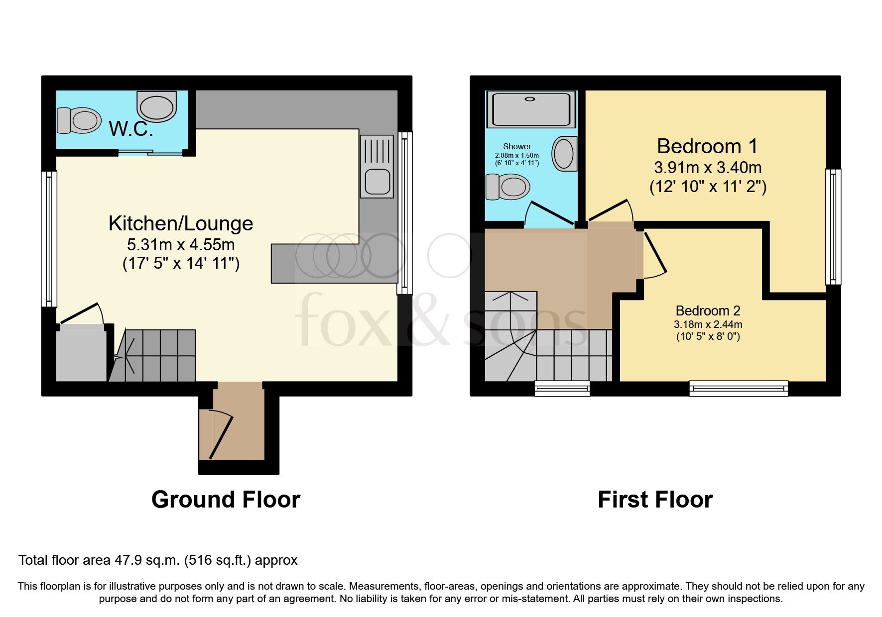 New home, 2 bed end terrace house for sale in Landport Road, Lewes BN7