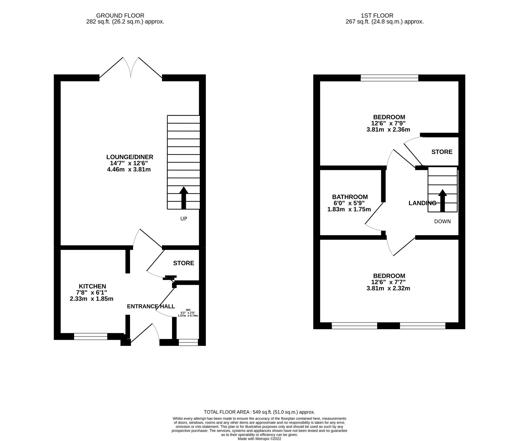 2 bed semidetached house for sale in Abbottsmoor, Port Talbot SA12